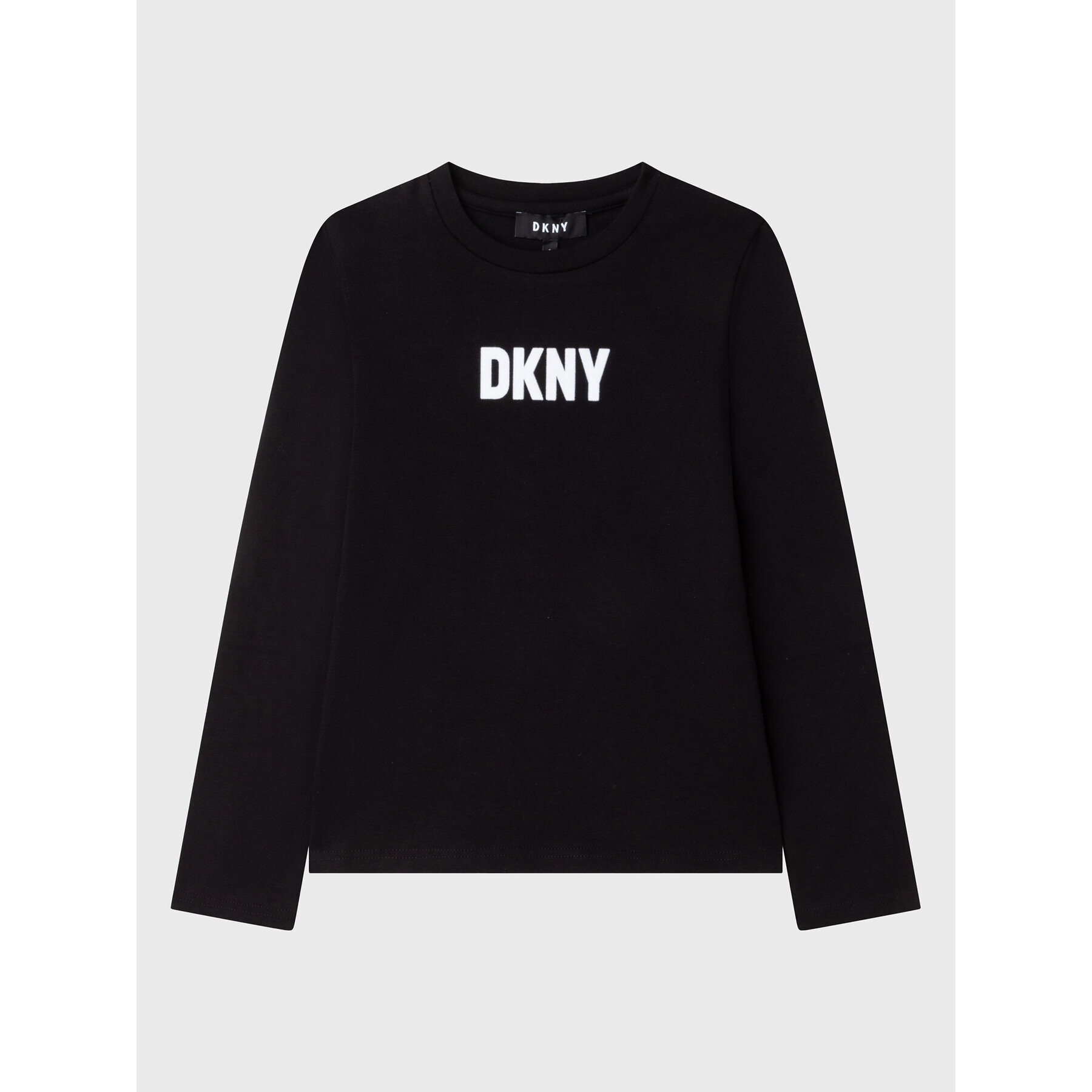 DKNY Blúz D35S32 M Fekete Regular Fit - Pepit.hu