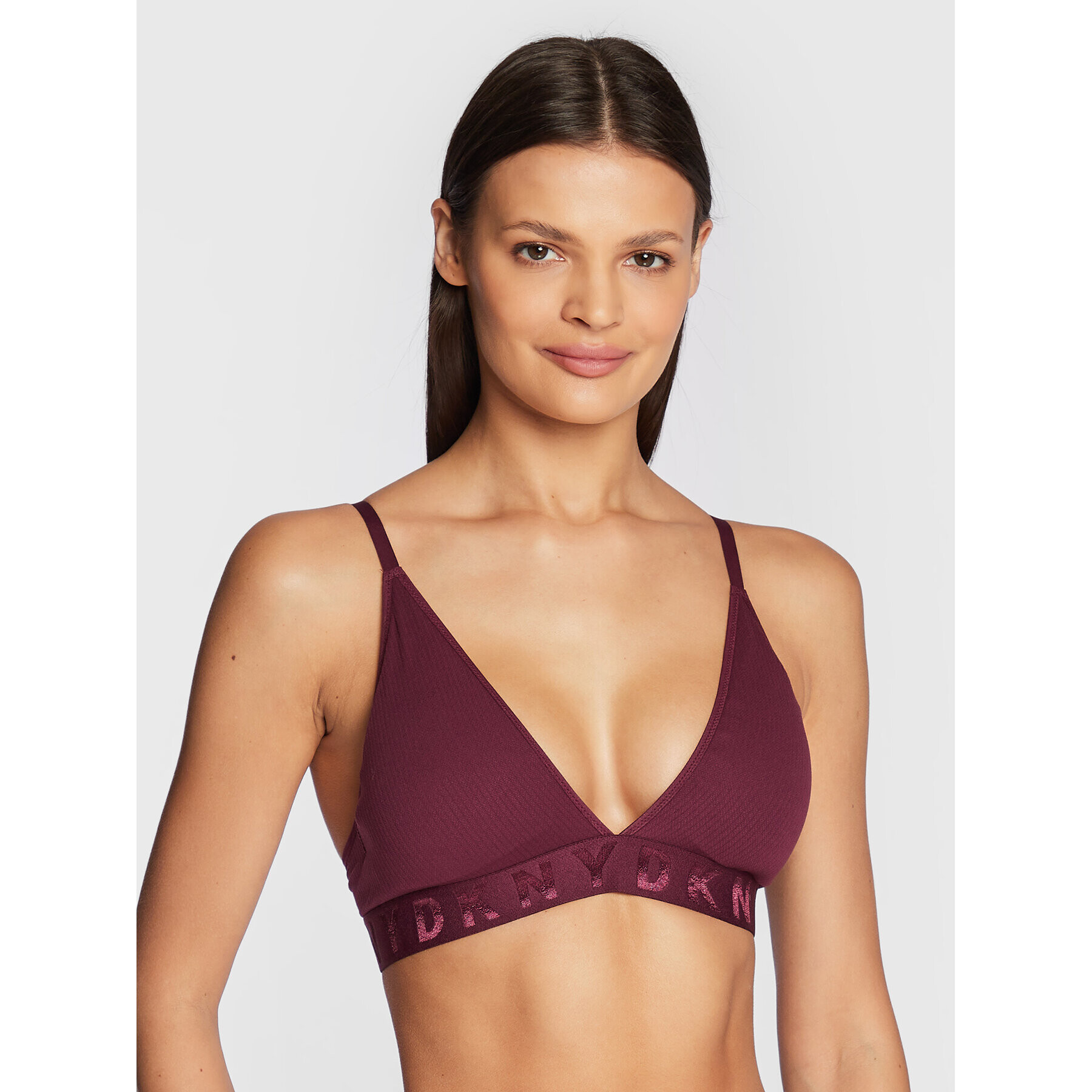 DKNY Bralette melltartó DK4026 Bordó - Pepit.hu