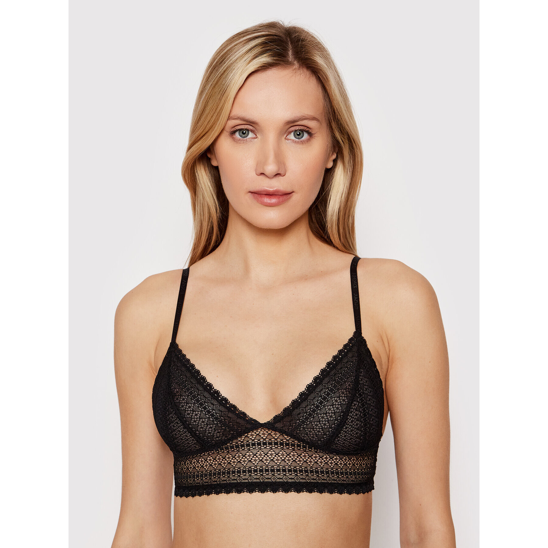 DKNY Bralette melltartó DK4511 Fekete - Pepit.hu