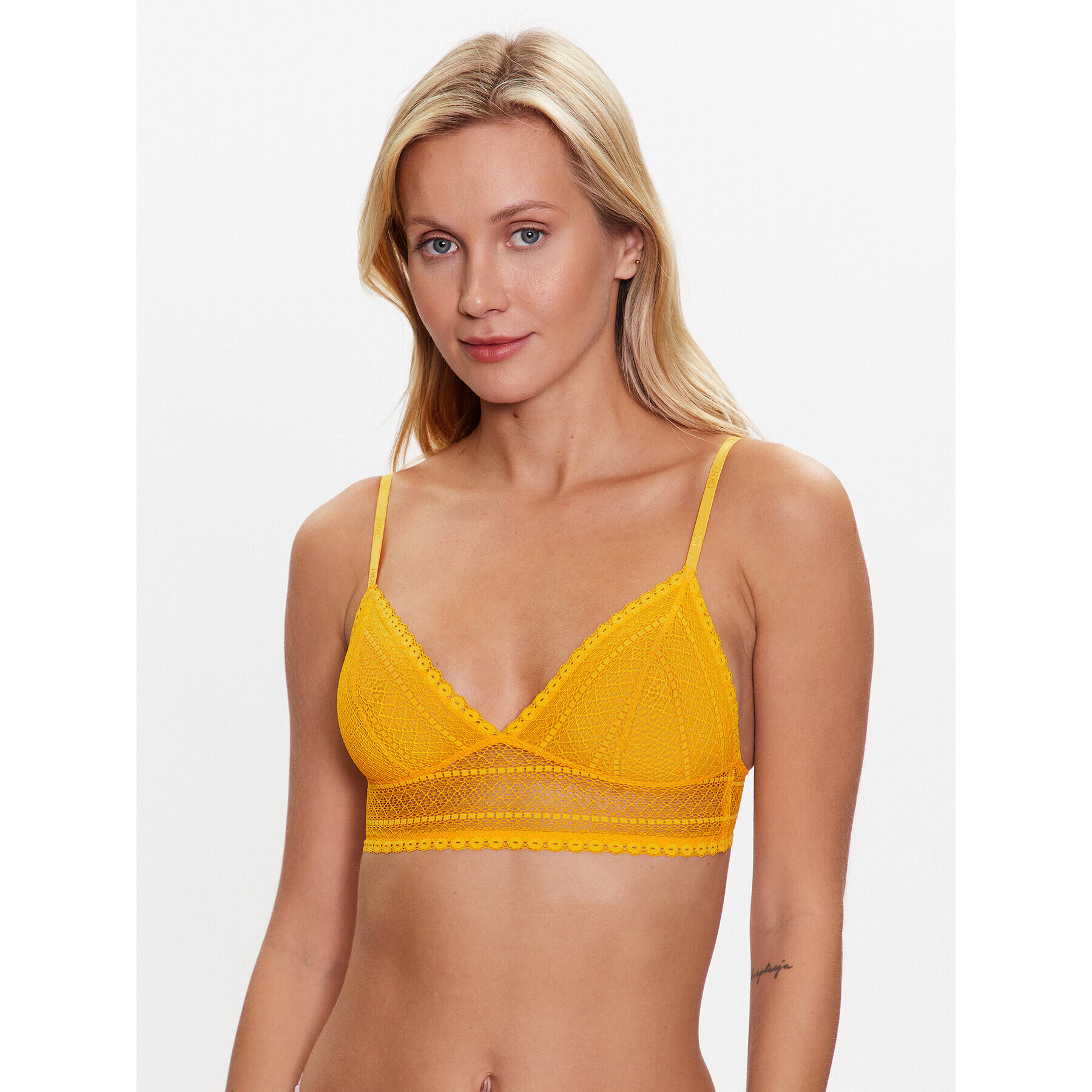 DKNY Bralette melltartó DK4511 Sárga - Pepit.hu