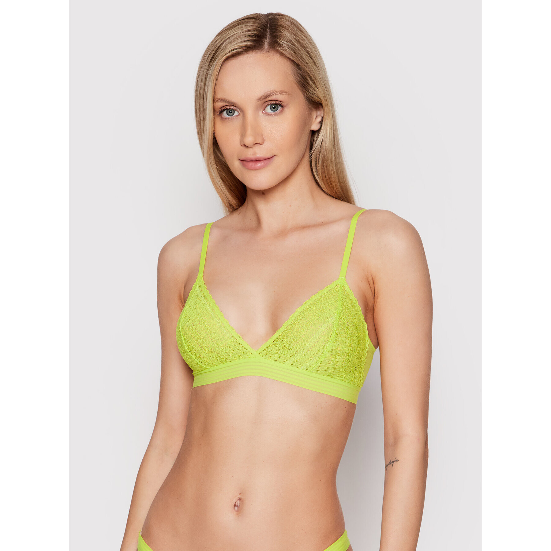 DKNY Bralette melltartó DK7356 Zöld - Pepit.hu