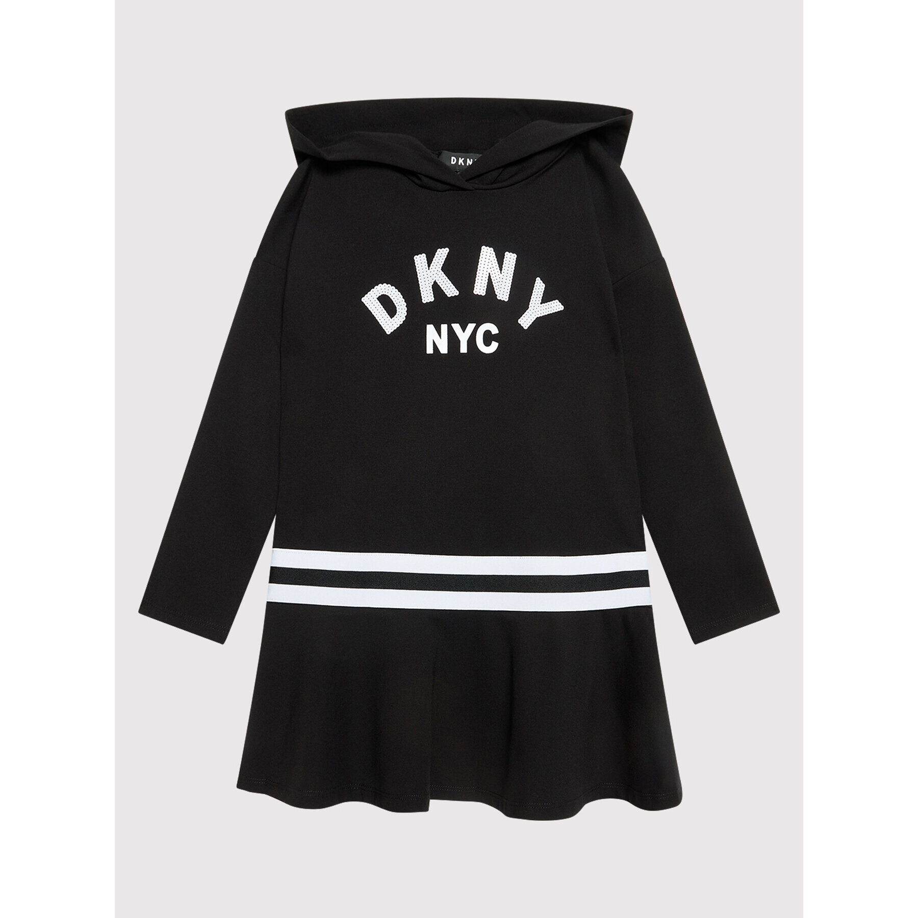 DKNY Hétköznapi ruha D32804 M Fekete Regular Fit - Pepit.hu