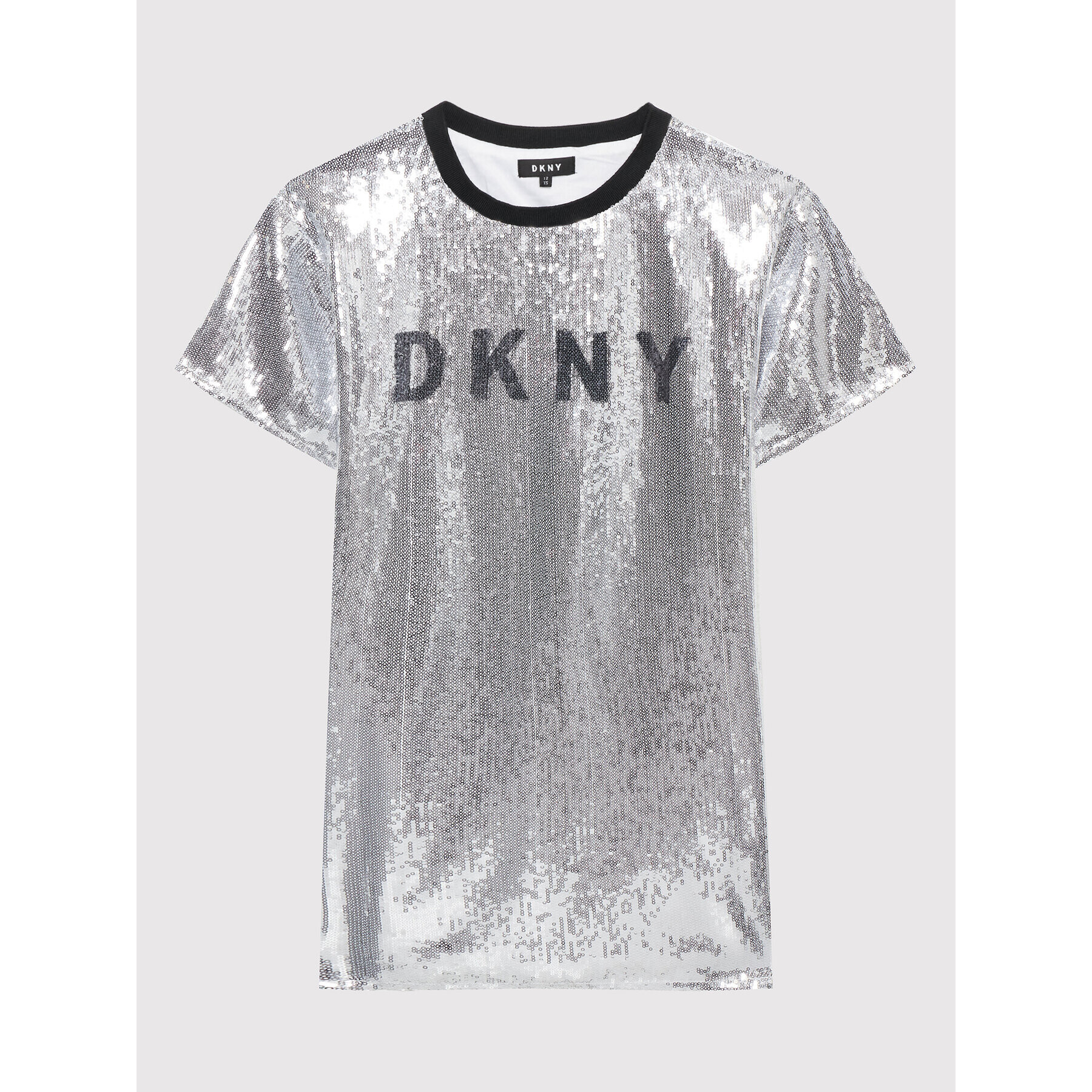 DKNY Hétköznapi ruha D32830 M Ezüst Regular Fit - Pepit.hu