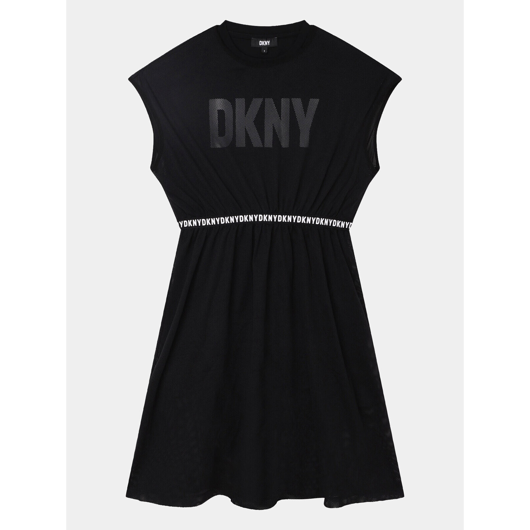 DKNY Hétköznapi ruha D32898 D Fekete Regular Fit - Pepit.hu