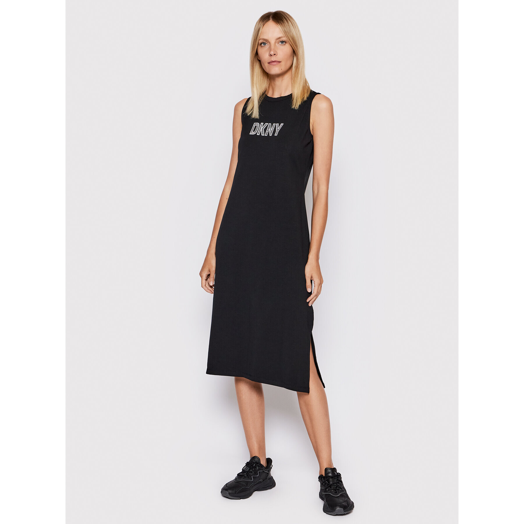 DKNY Hétköznapi ruha DD2ANR15 Fekete Regular Fit - Pepit.hu