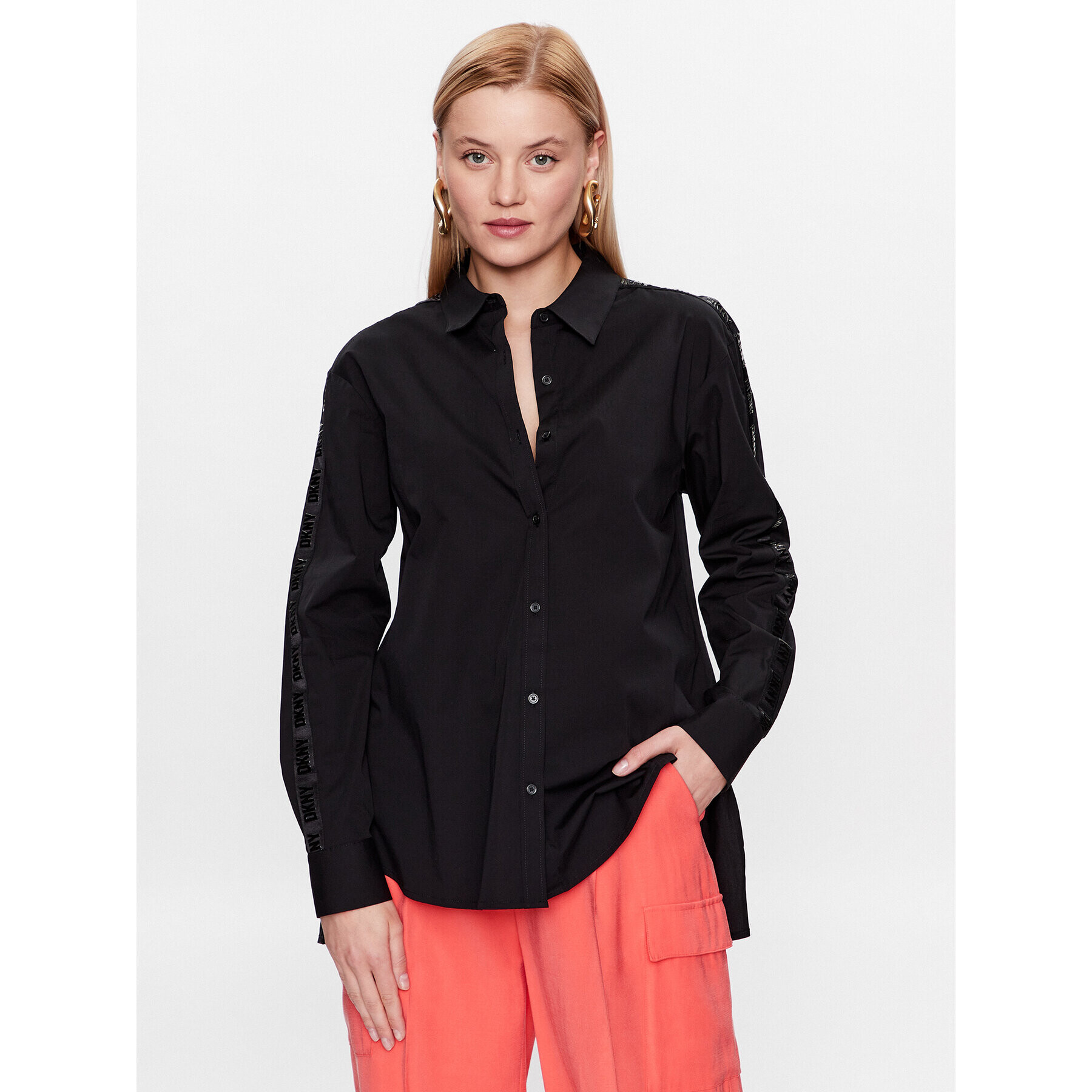 DKNY Ing P31M0RY3 Fekete Oversize - Pepit.hu