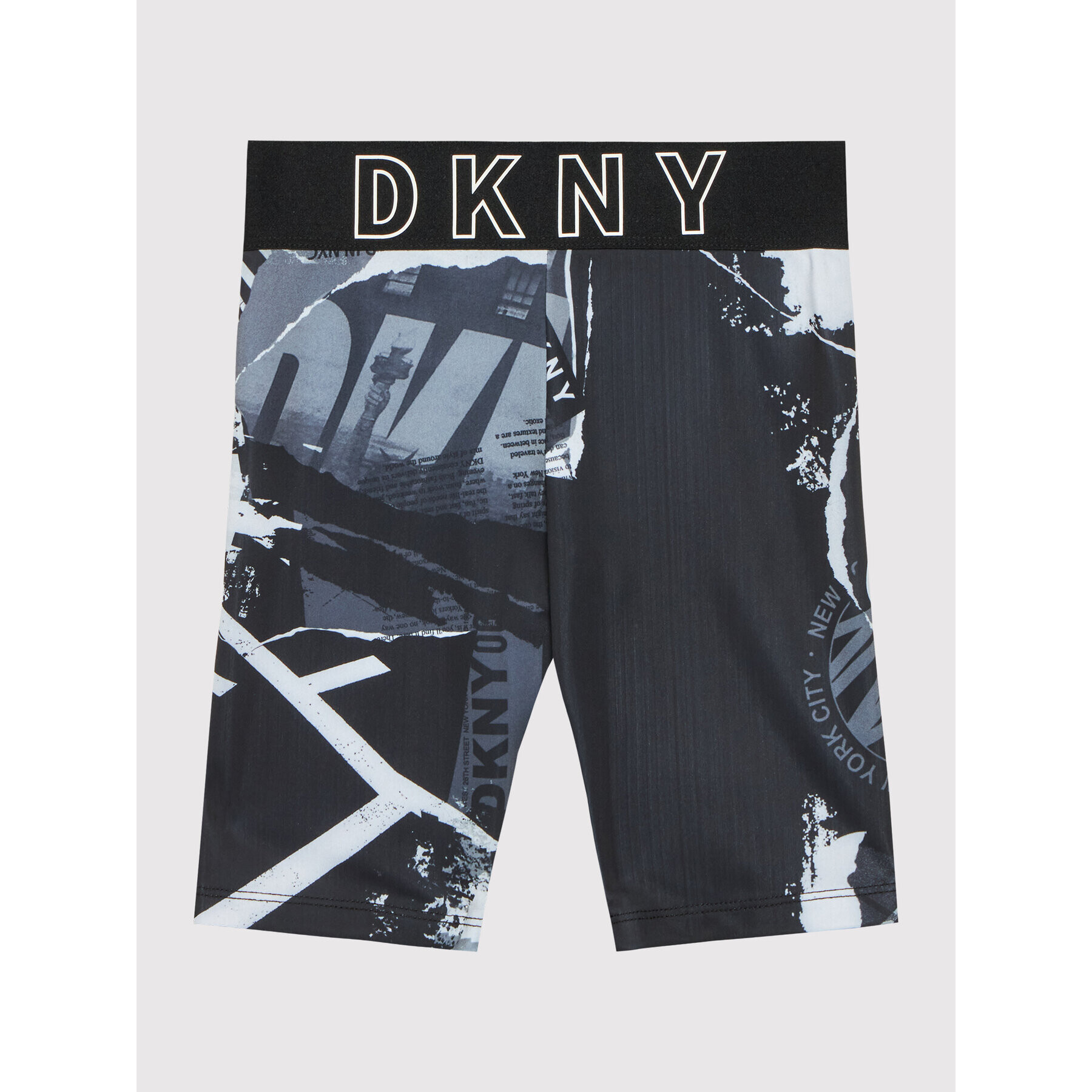 DKNY Kerékpáros rövidnadrág D34A51 M Fekete Slim Fit - Pepit.hu