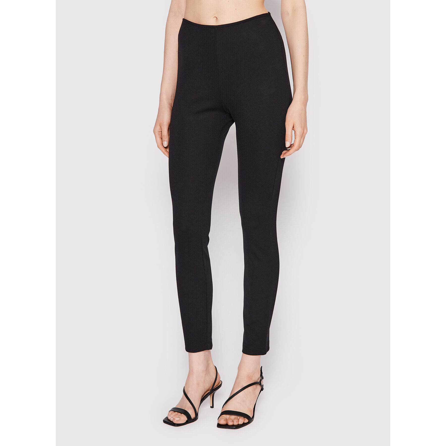 DKNY Leggings P0RK8CMD Fekete Slim Fit - Pepit.hu