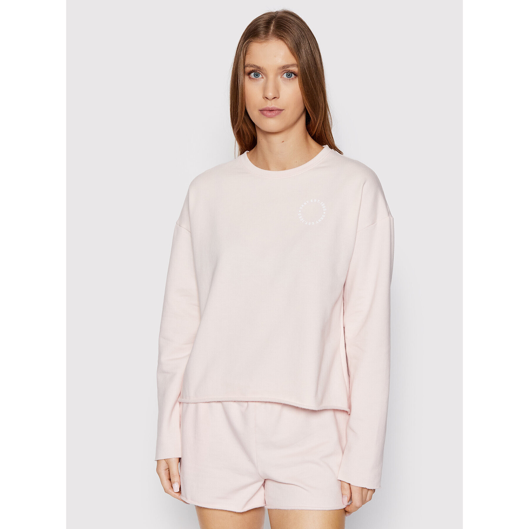 DKNY Melegítő ruha szett YI2922524 Rózsaszín Regular Fit - Pepit.hu