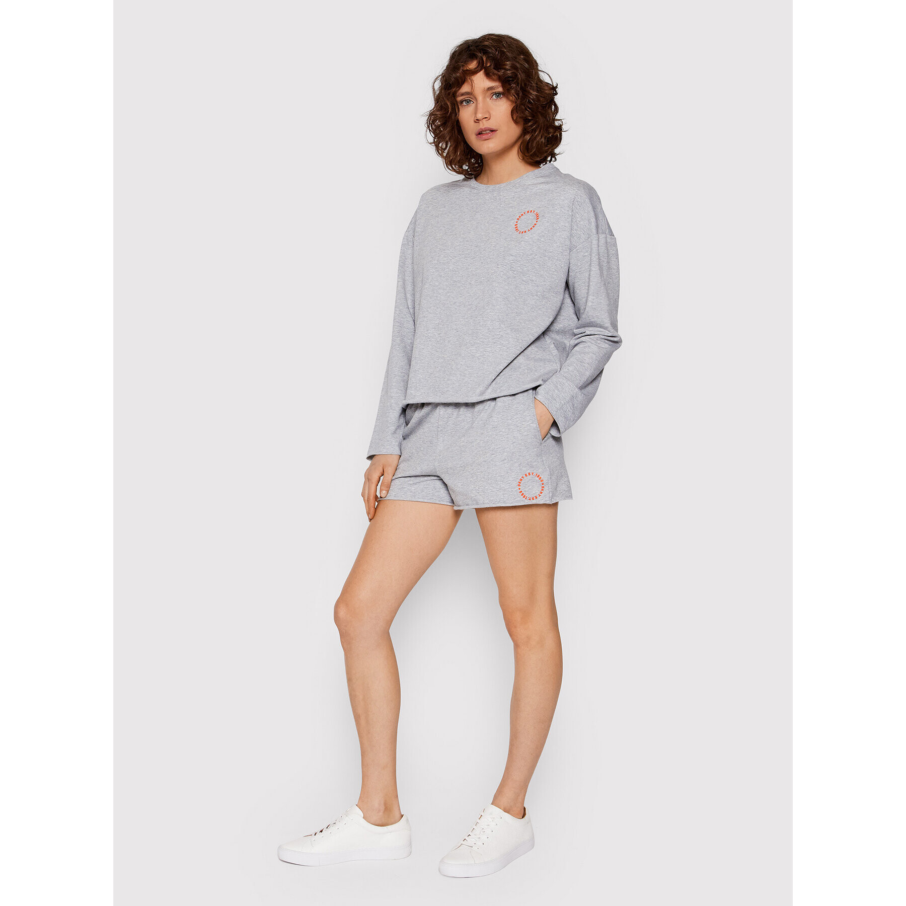 DKNY Melegítő ruha szett YI2922524 Szürke Regular Fit - Pepit.hu