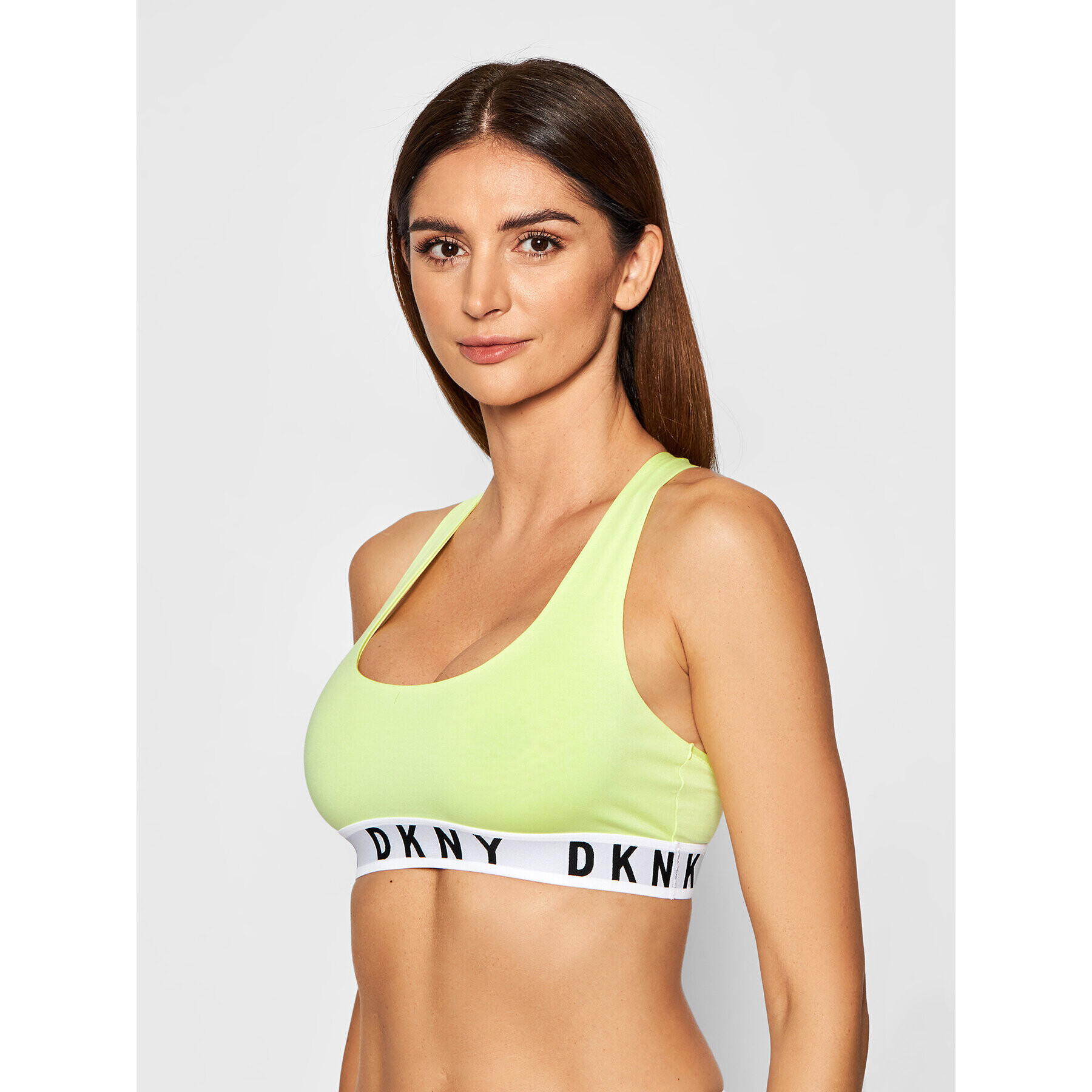 DKNY Melltartó felső DK4519 Sárga - Pepit.hu