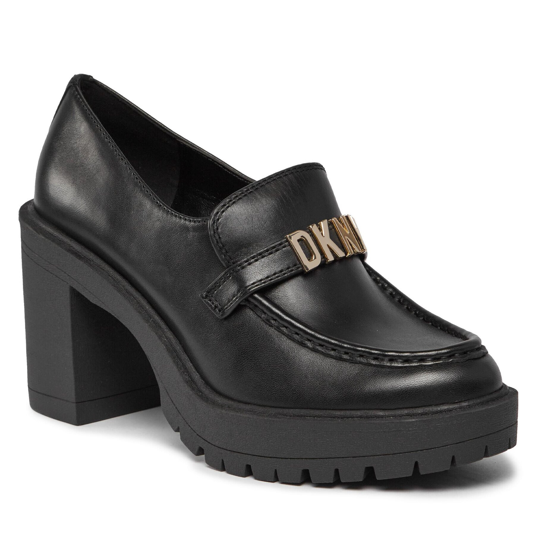 DKNY Mokaszin Zona K3375421 Fekete - Pepit.hu