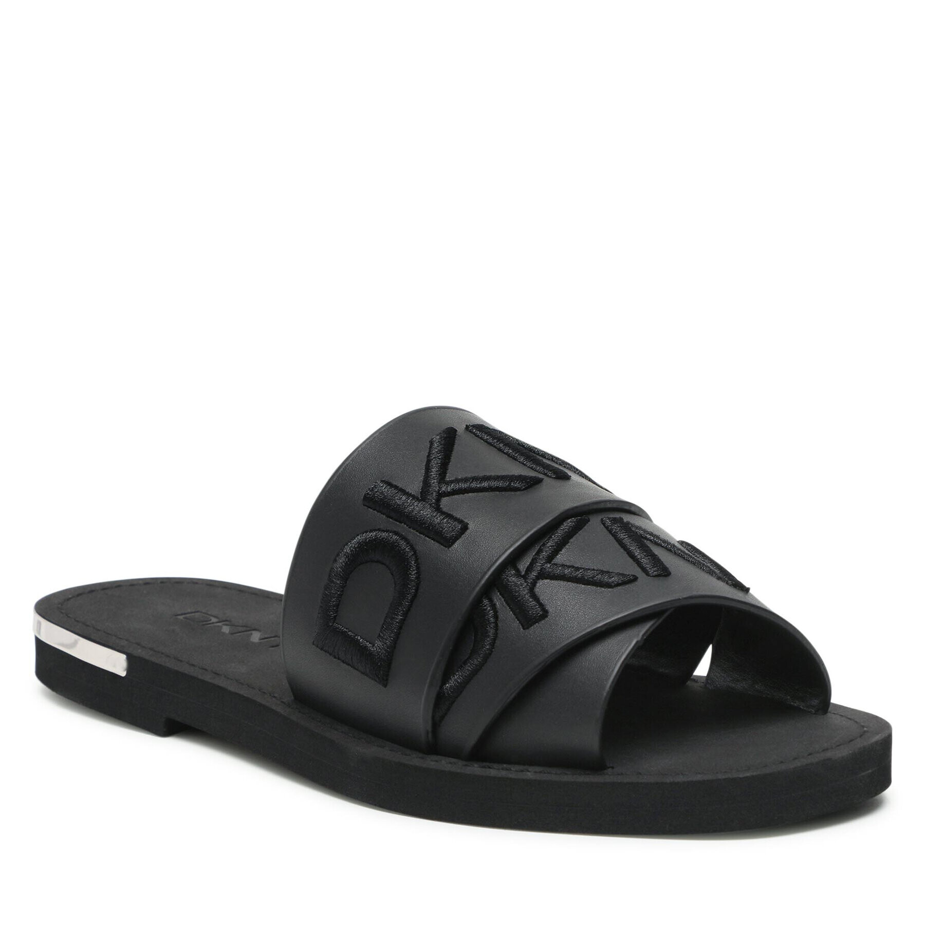 DKNY Papucs Idalie Logo K1113468 Fekete - Pepit.hu