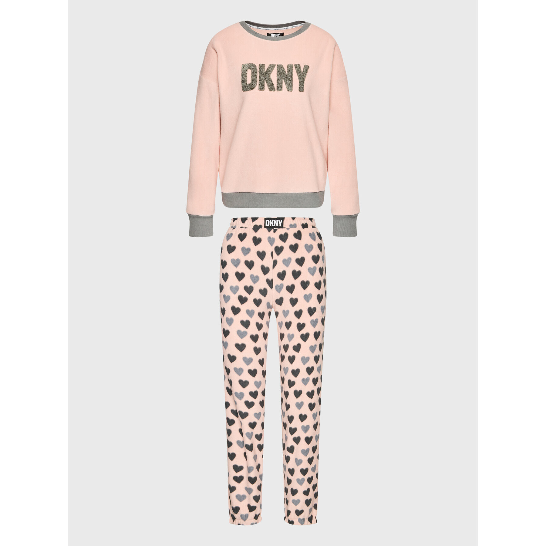 DKNY Pizsama YI2822603F Rózsaszín Regular Fit - Pepit.hu