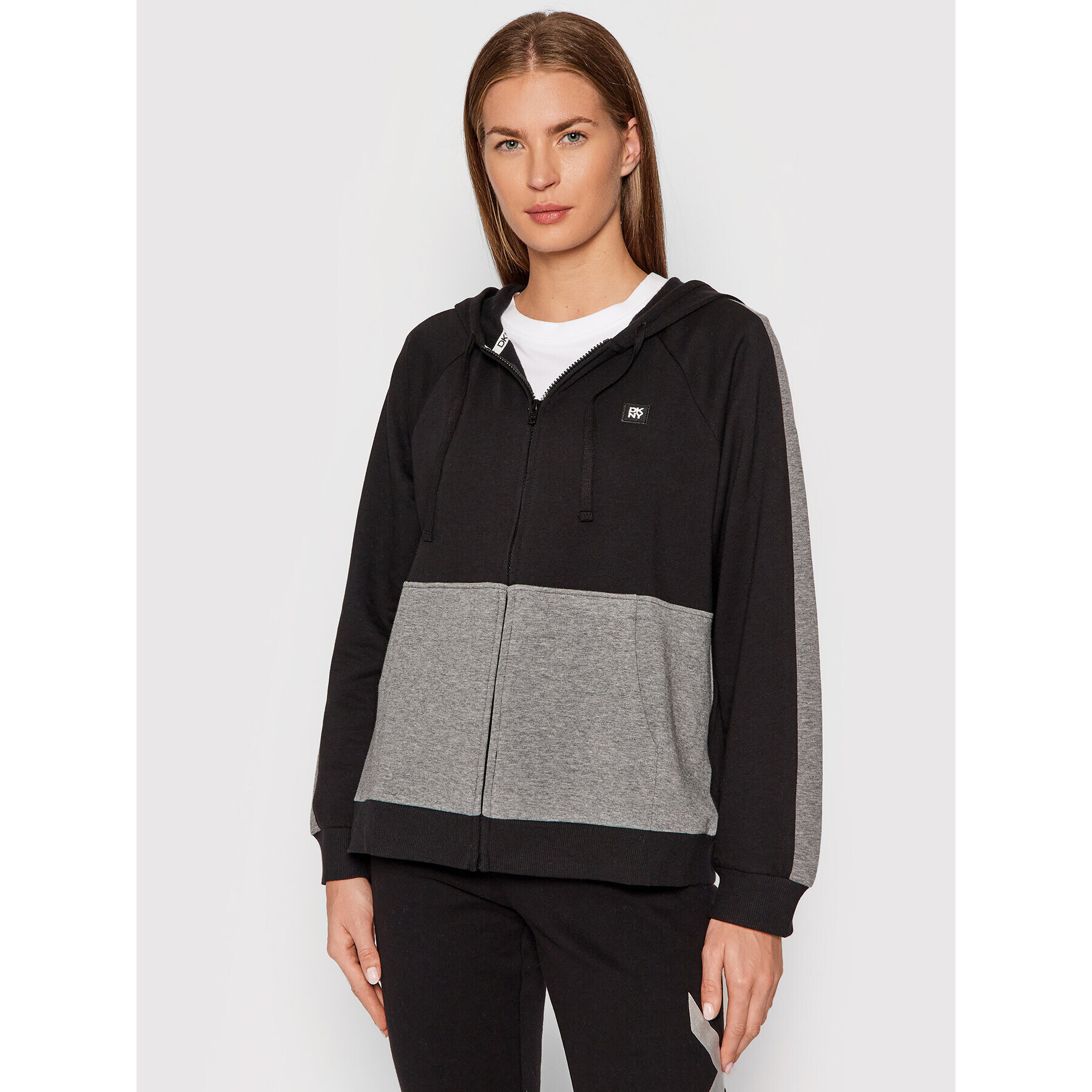 DKNY Pulóver YI2022484 Fekete Regular Fit - Pepit.hu