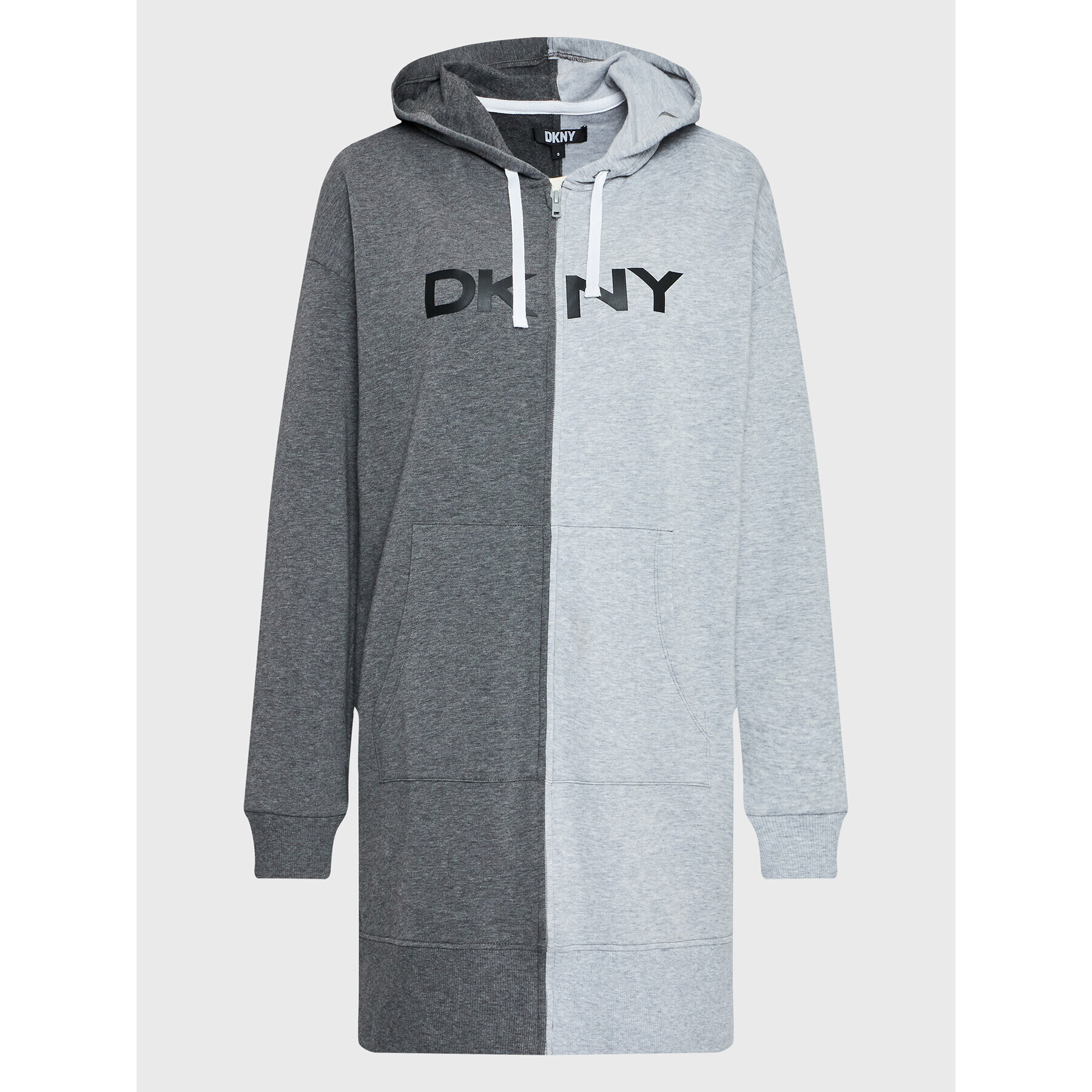 DKNY Pulóver YI2022592 Szürke Relaxed Fit - Pepit.hu