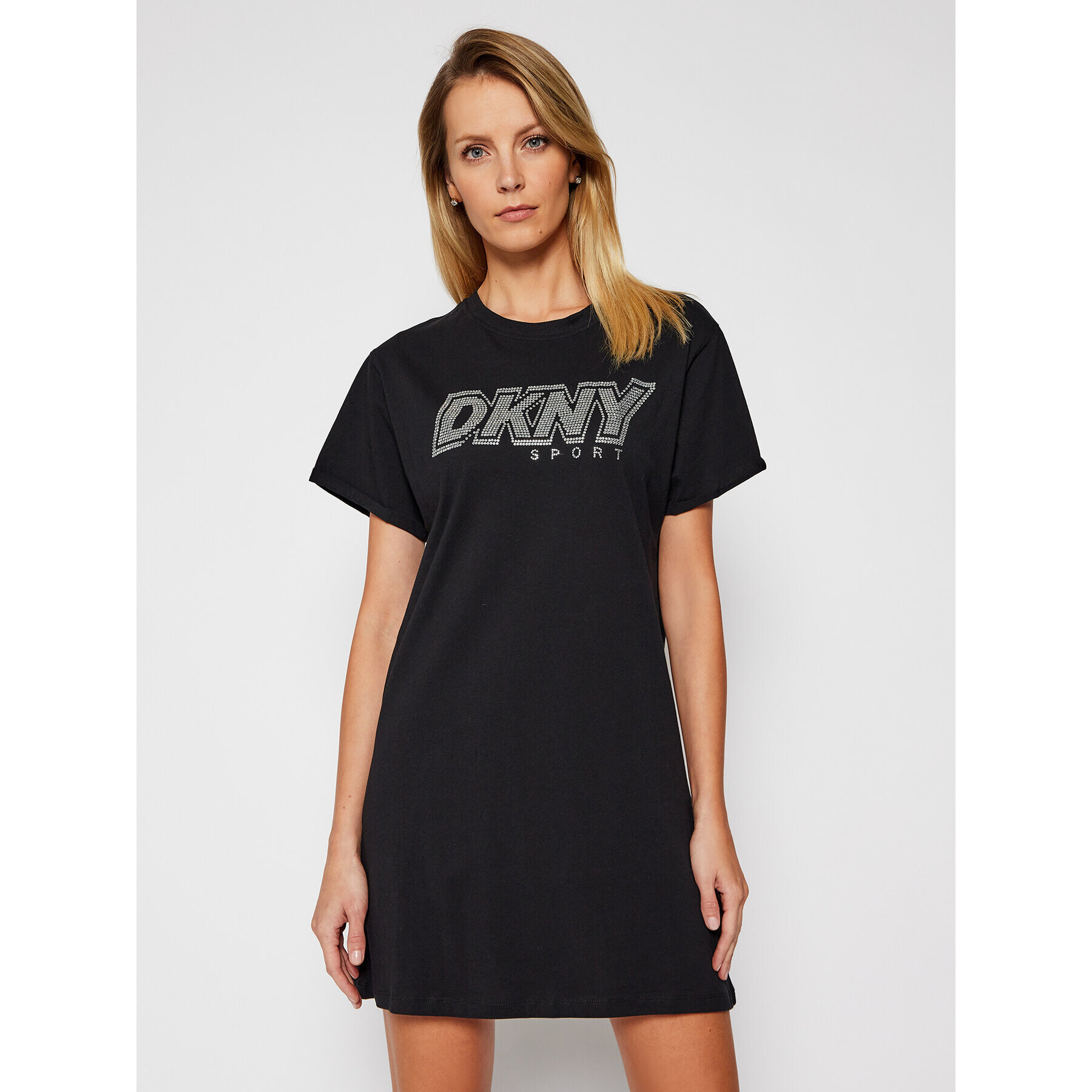 DKNY Sport Hétköznapi ruha DP0D4347 Fekete Regular Fit - Pepit.hu