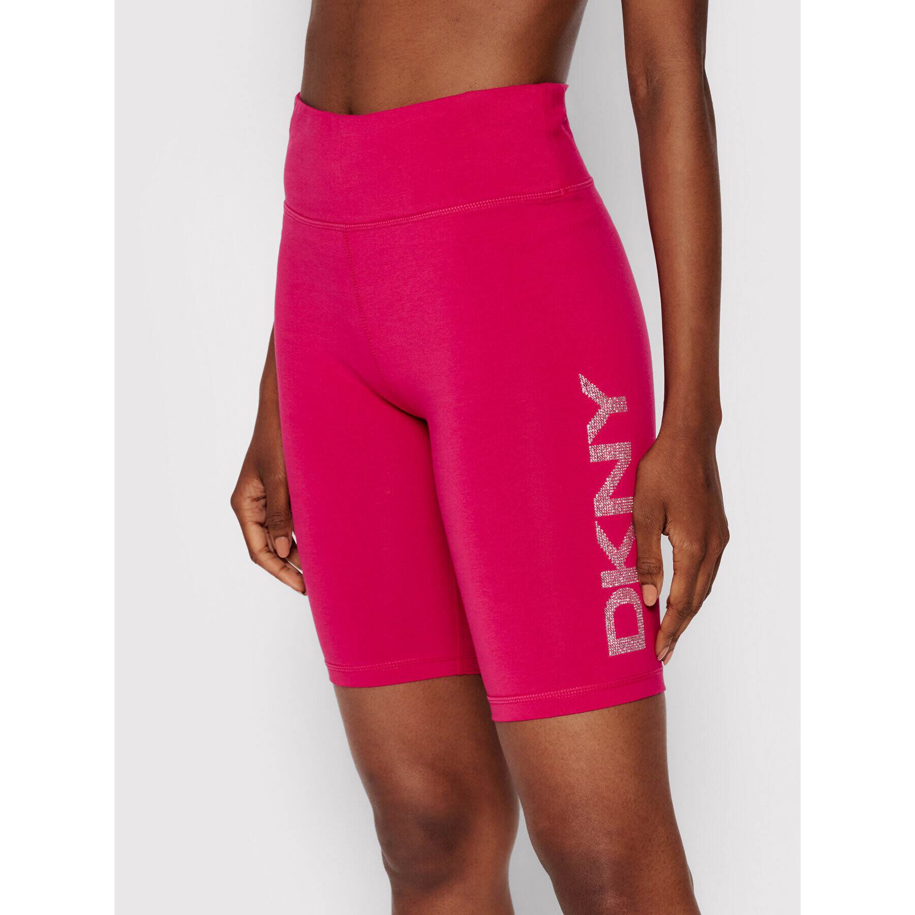 DKNY Sport Kerékpáros rövidnadrág DP1S4865 Rózsaszín Skinny Fit - Pepit.hu