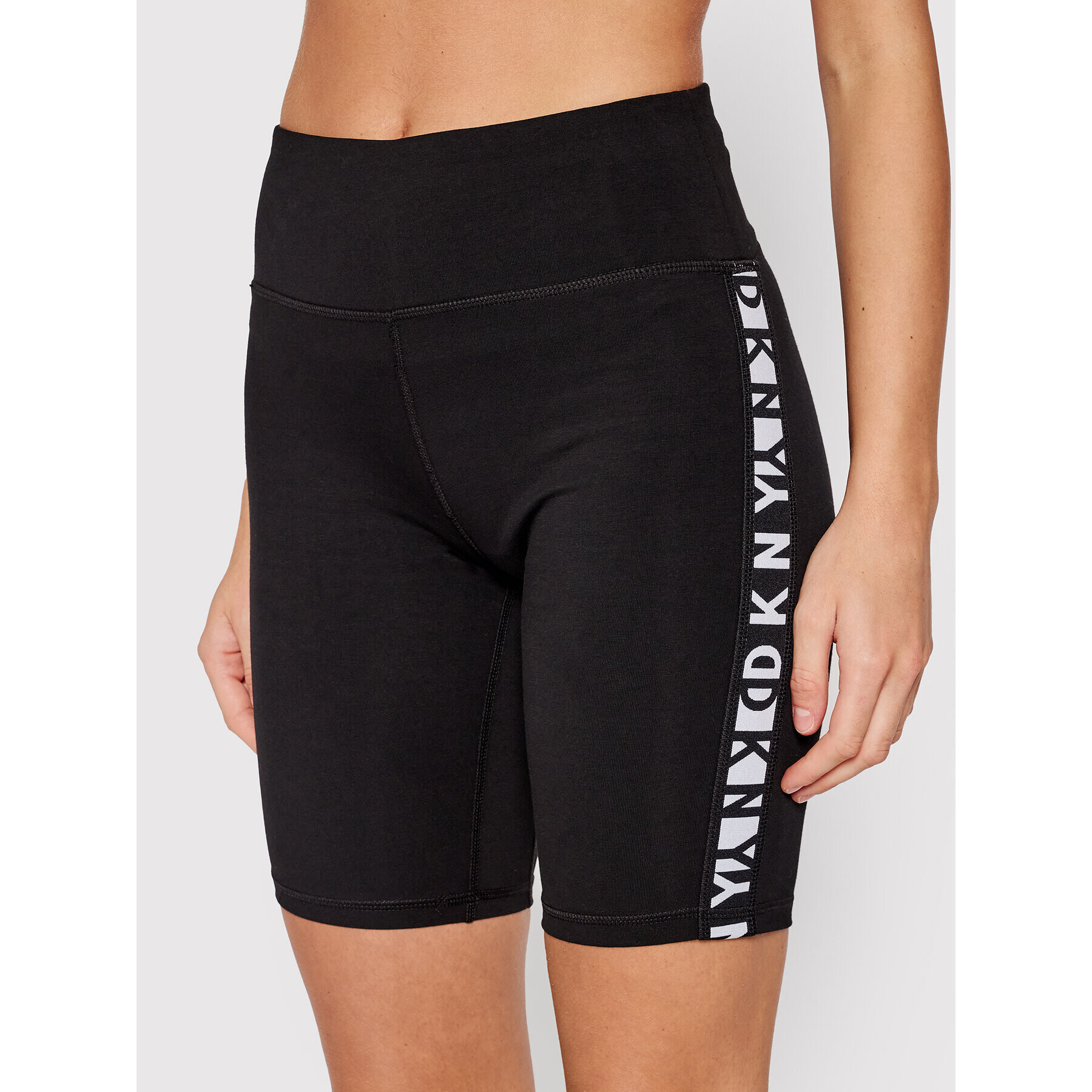 DKNY Sport Kerékpáros rövidnadrág DP1S4905 Fekete Skinny Fit - Pepit.hu