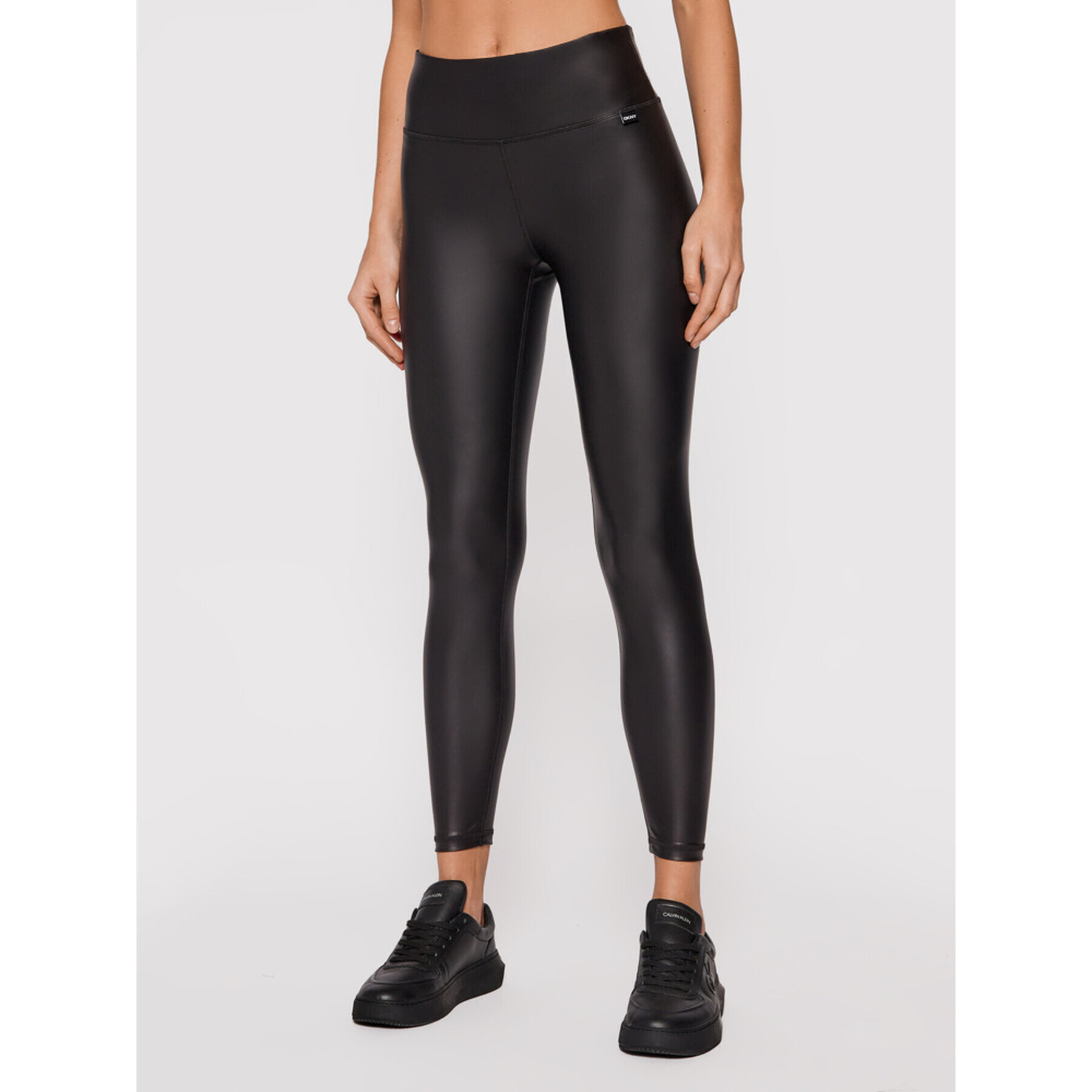 DKNY Sport Leggings DP0P2096 Fekete Slim Fit - Pepit.hu