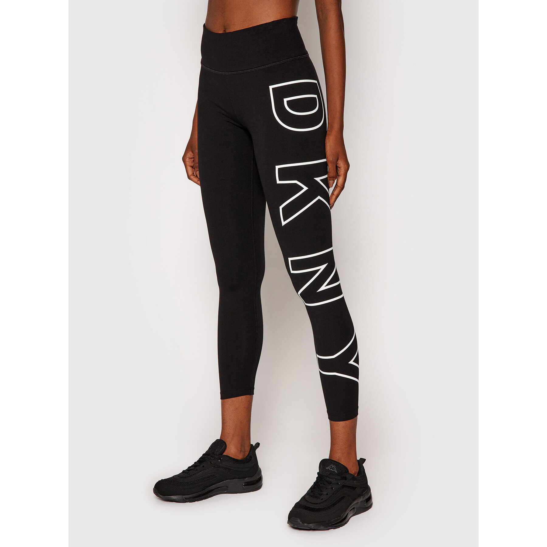 DKNY Sport Leggings DP1P1960 Fekete Slim Fit - Pepit.hu