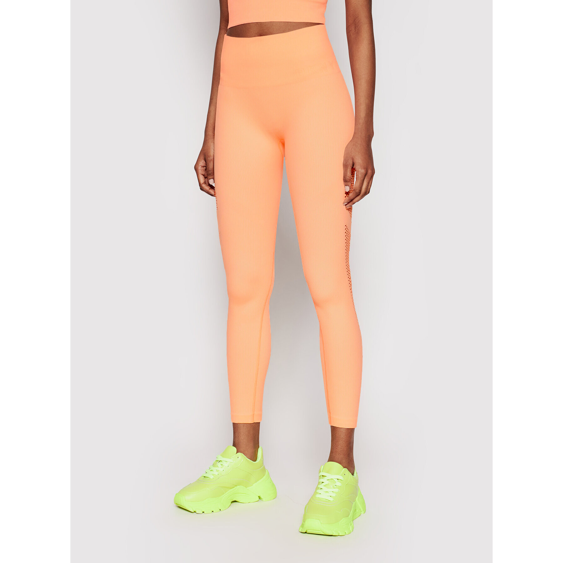 DKNY Sport Leggings DP1P2594 Narancssárga Slim Fit - Pepit.hu