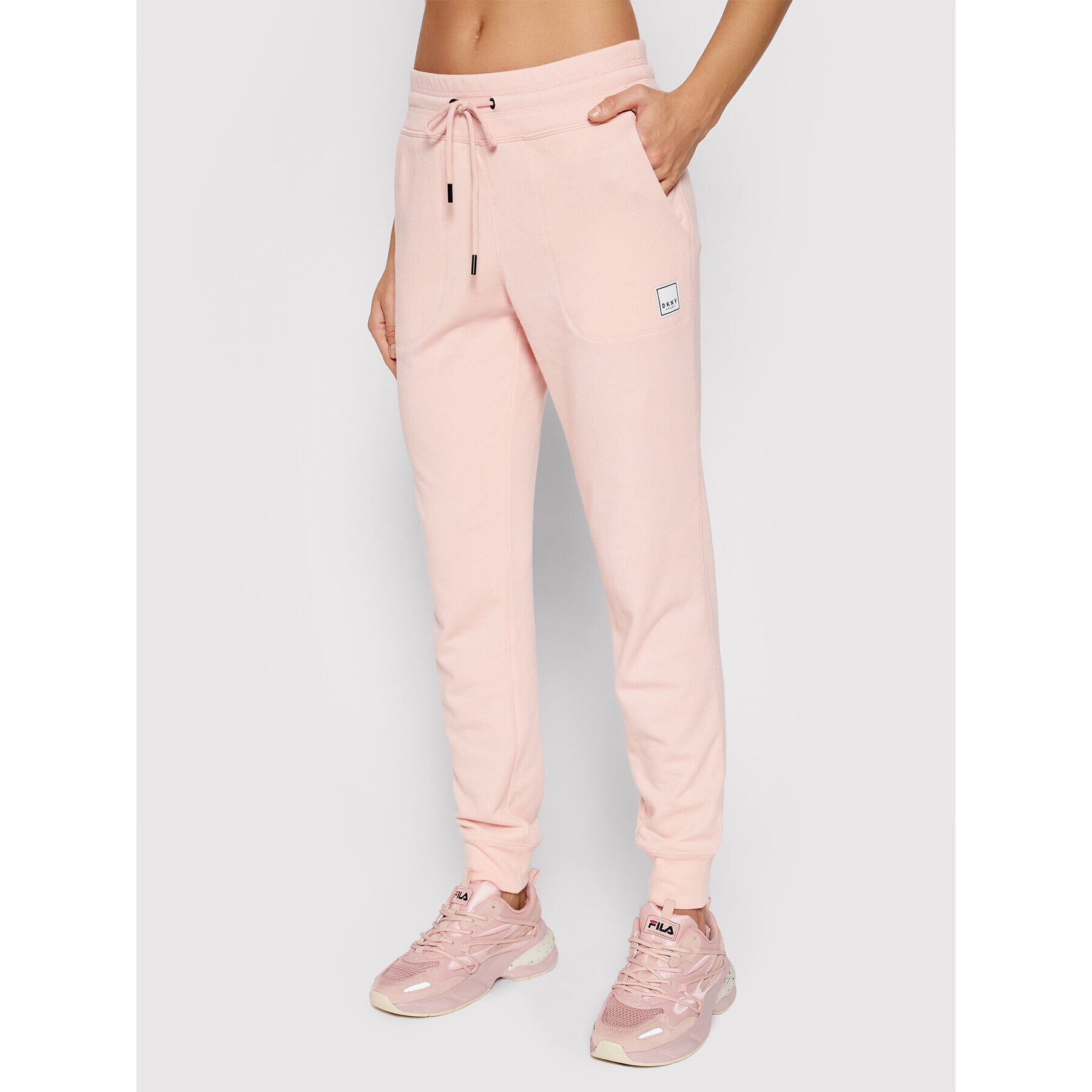 DKNY Sport Melegítő alsó DP1P2160 Rózsaszín Regular Fit - Pepit.hu