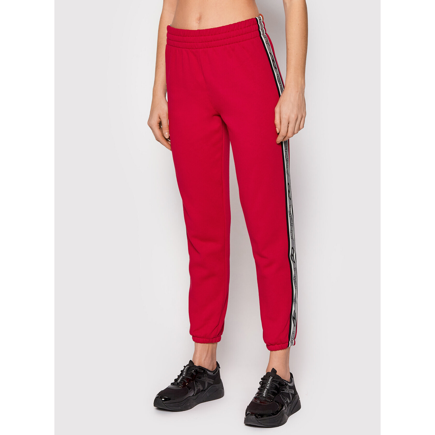 DKNY Sport Melegítő alsó DP1P2802 Piros Regular Fit - Pepit.hu