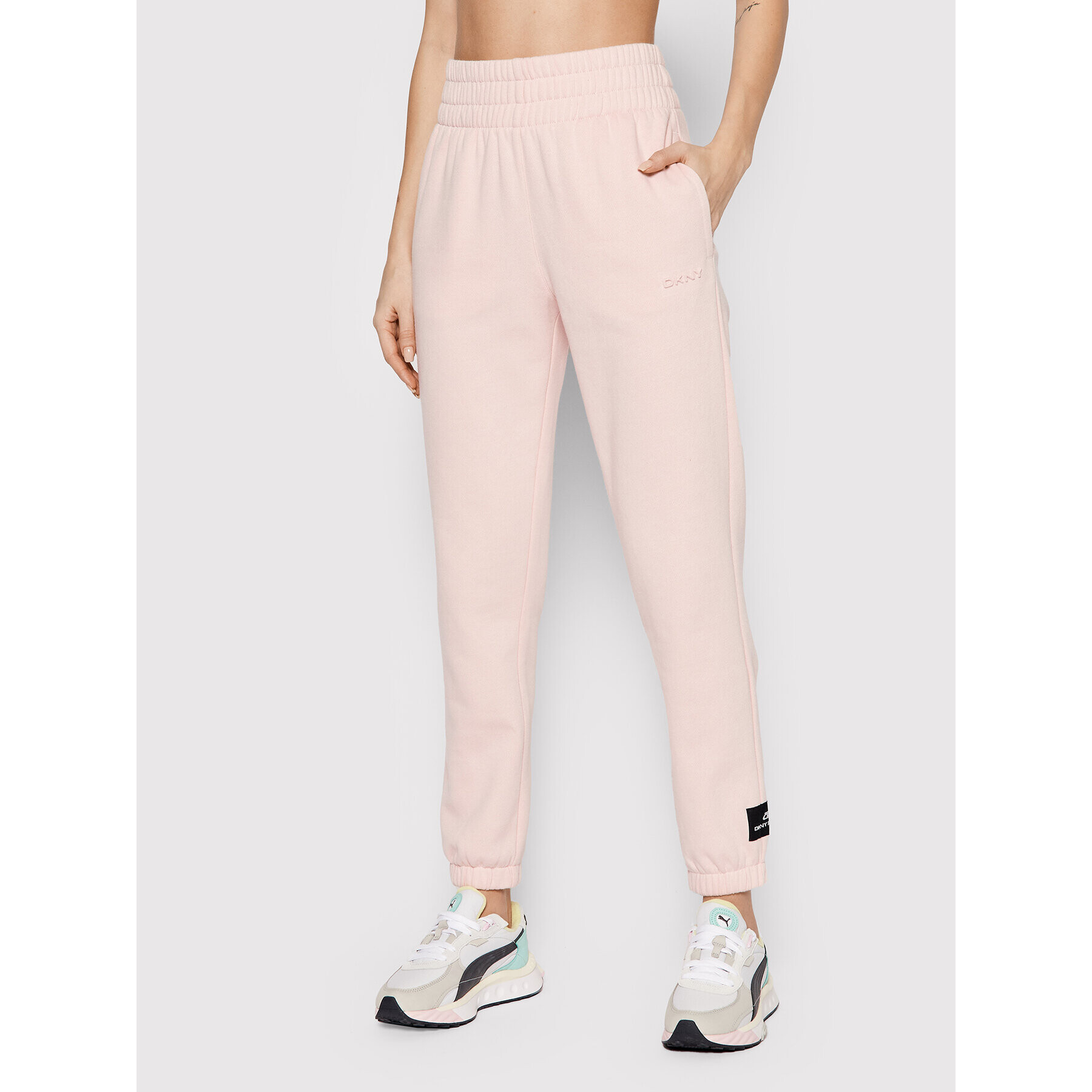 DKNY Sport Melegítő alsó DP1P2822 Rózsaszín Regular Fit - Pepit.hu