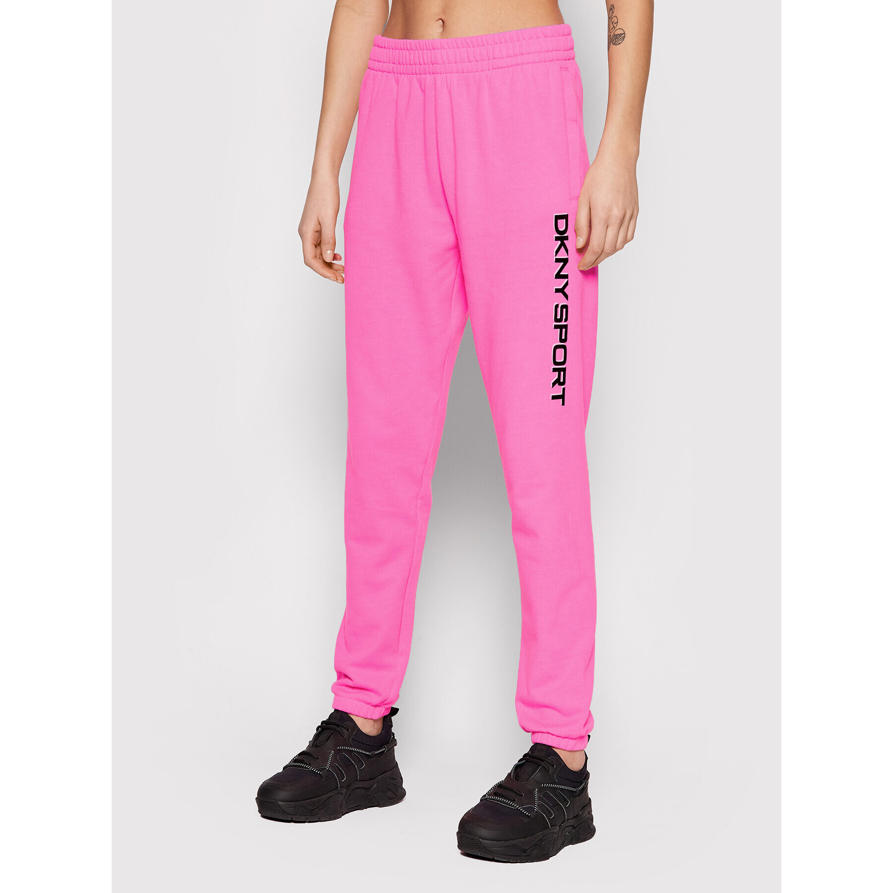 DKNY Sport Melegítő alsó DP1P2981 Rózsaszín Regular Fit - Pepit.hu