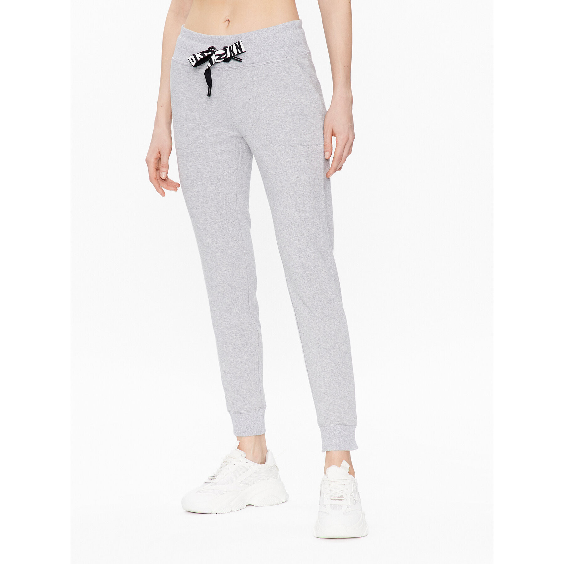 DKNY Sport Melegítő alsó DP2P1917 Szürke Classic Fit - Pepit.hu