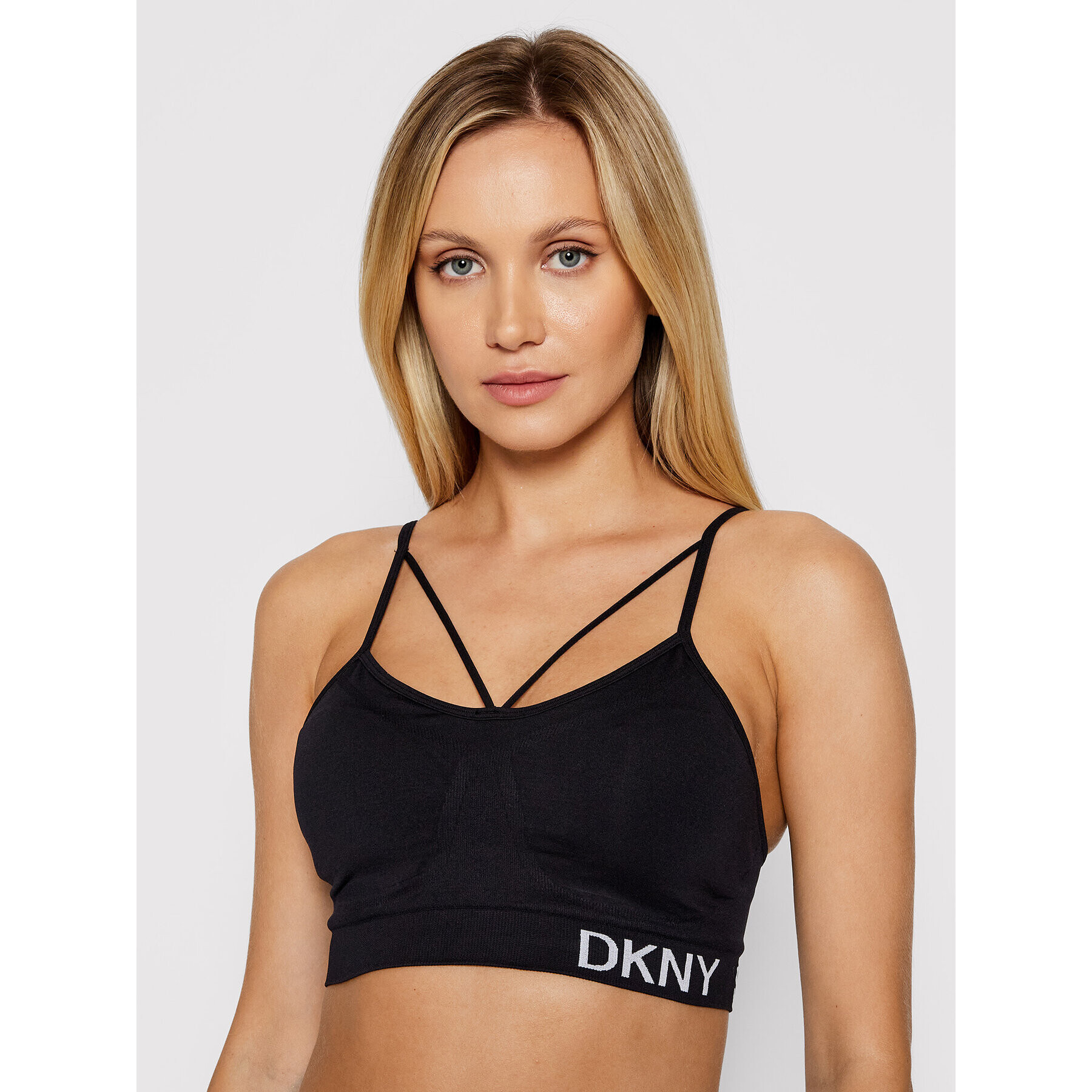 DKNY Sport Melltartó felső DP9T5475 Fekete - Pepit.hu