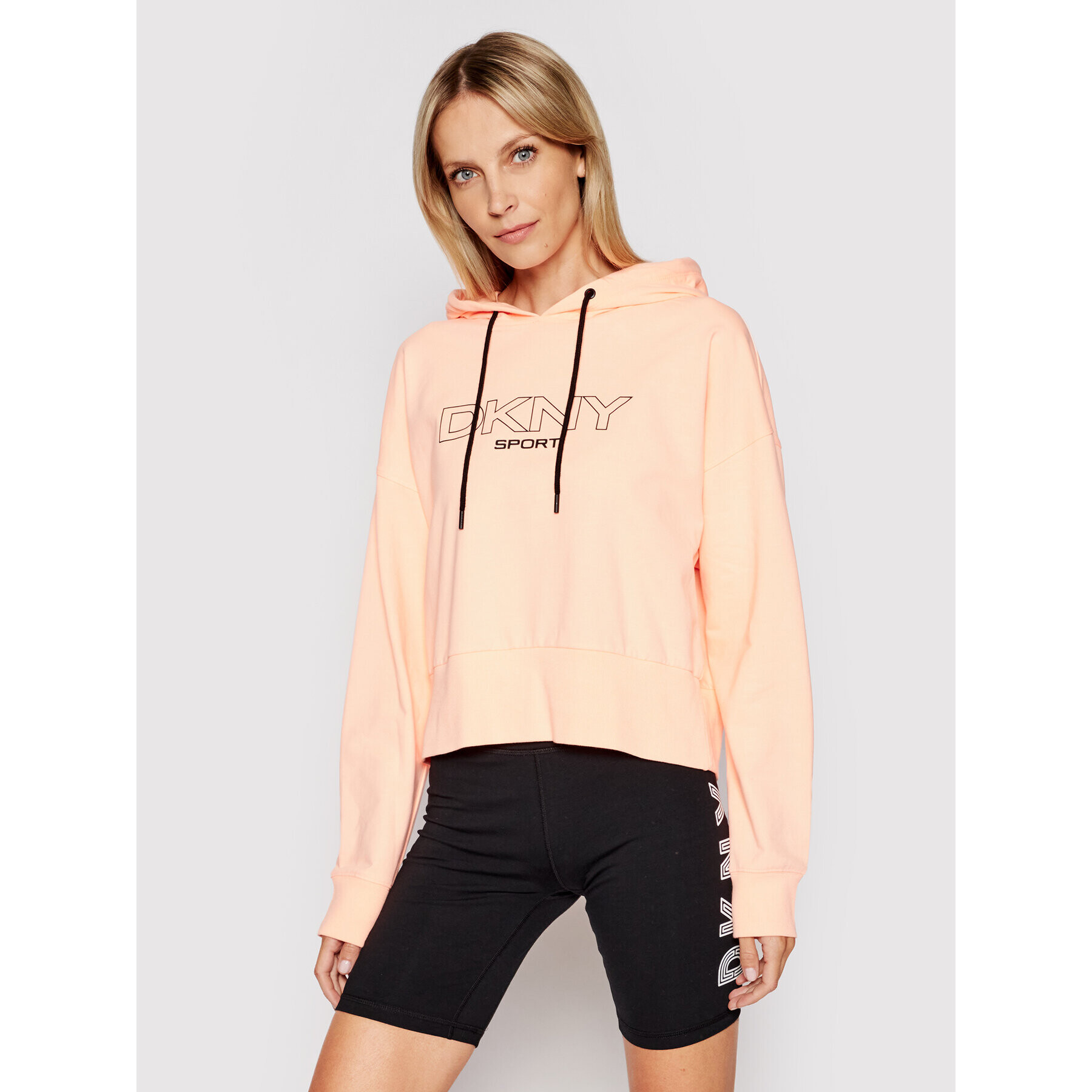 DKNY Sport Pulóver DP1T8023 Narancssárga Regular Fit - Pepit.hu