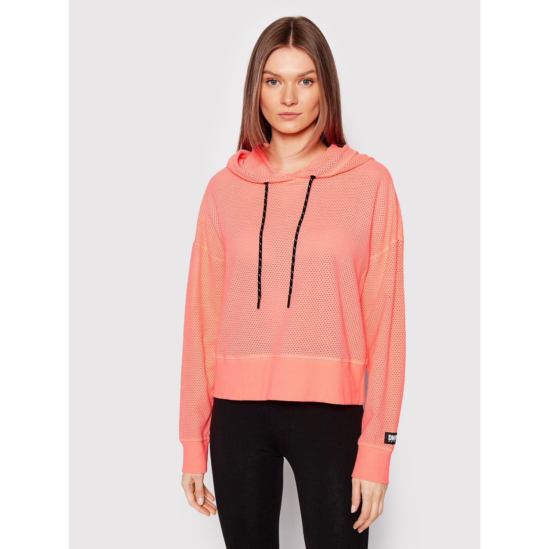 DKNY Sport Pulóver DP2T8739 Narancssárga Regular Fit - Pepit.hu