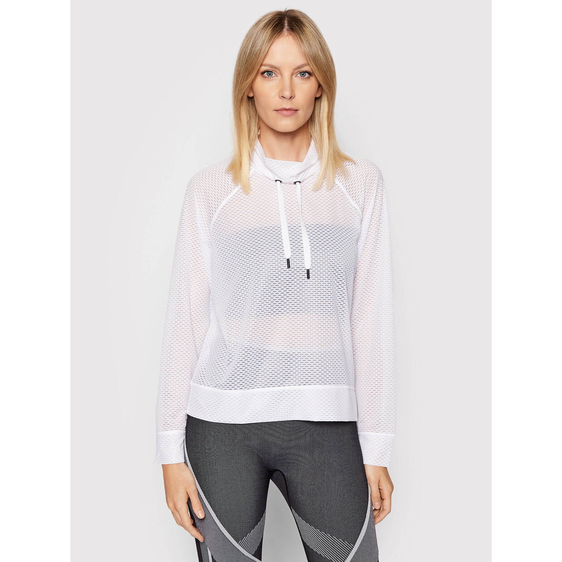 DKNY Sport Pulóver DP9T6457 Fehér Regular Fit - Pepit.hu