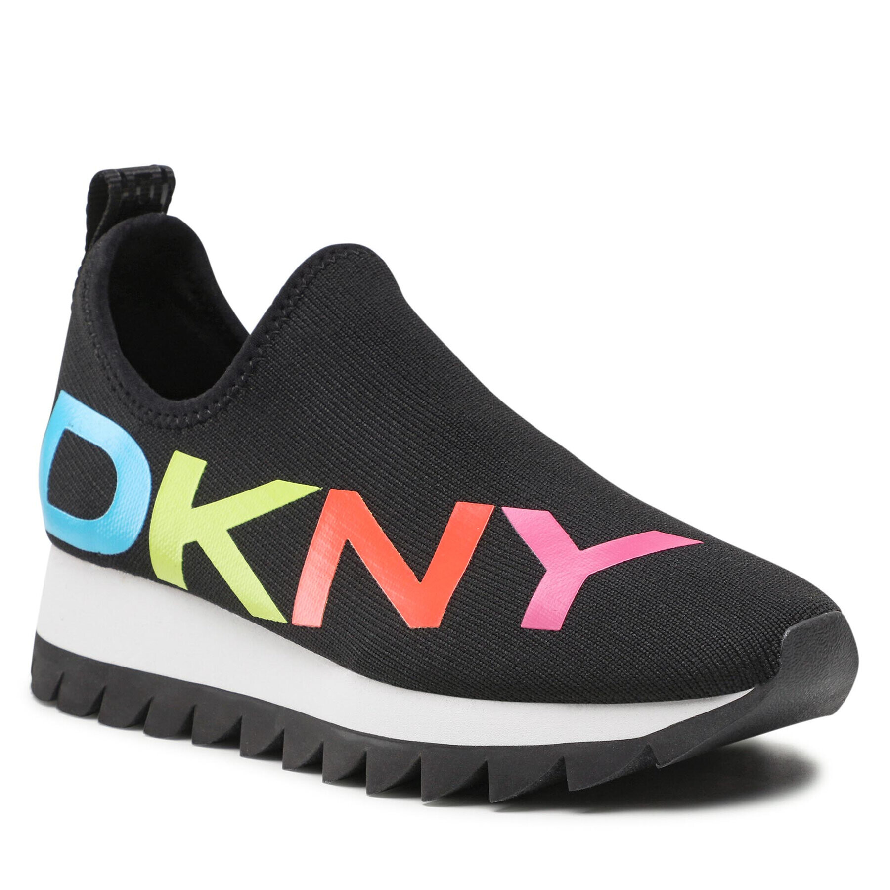 DKNY Sportcipő Azer-Slip On Runne K1256118 Fekete - Pepit.hu