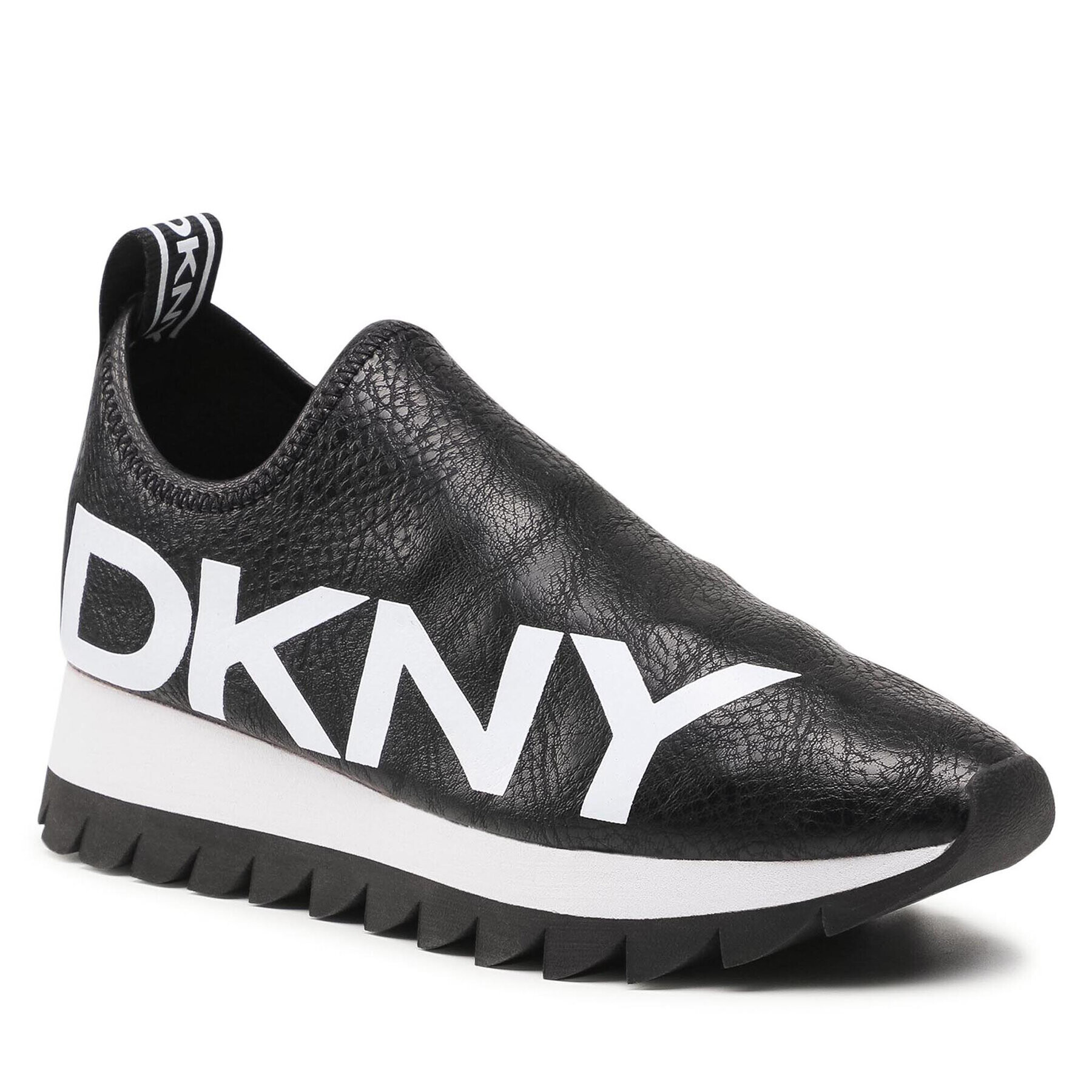 DKNY Sportcipő Azer Slip On Sneak K2134615 Fekete - Pepit.hu