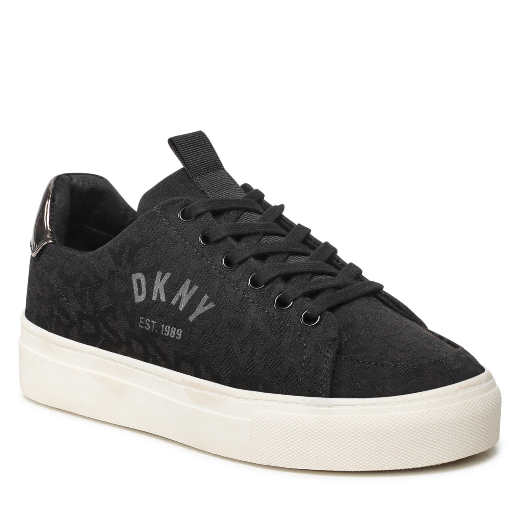 DKNY Sportcipő Cara K4191321 Fekete - Pepit.hu