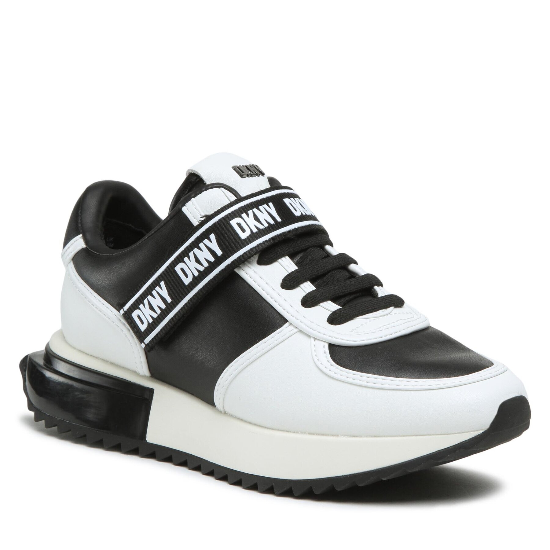 DKNY Sportcipő Pamm-Lace Up K3249681 Fekete - Pepit.hu