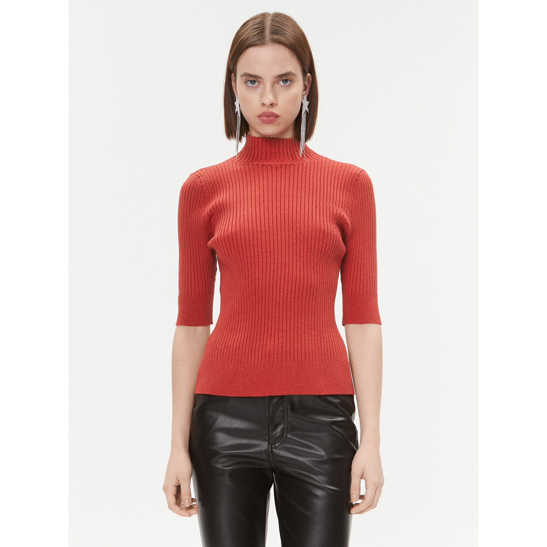 DKNY Sweater P3MSZBA9 Rózsaszín Regular Fit - Pepit.hu