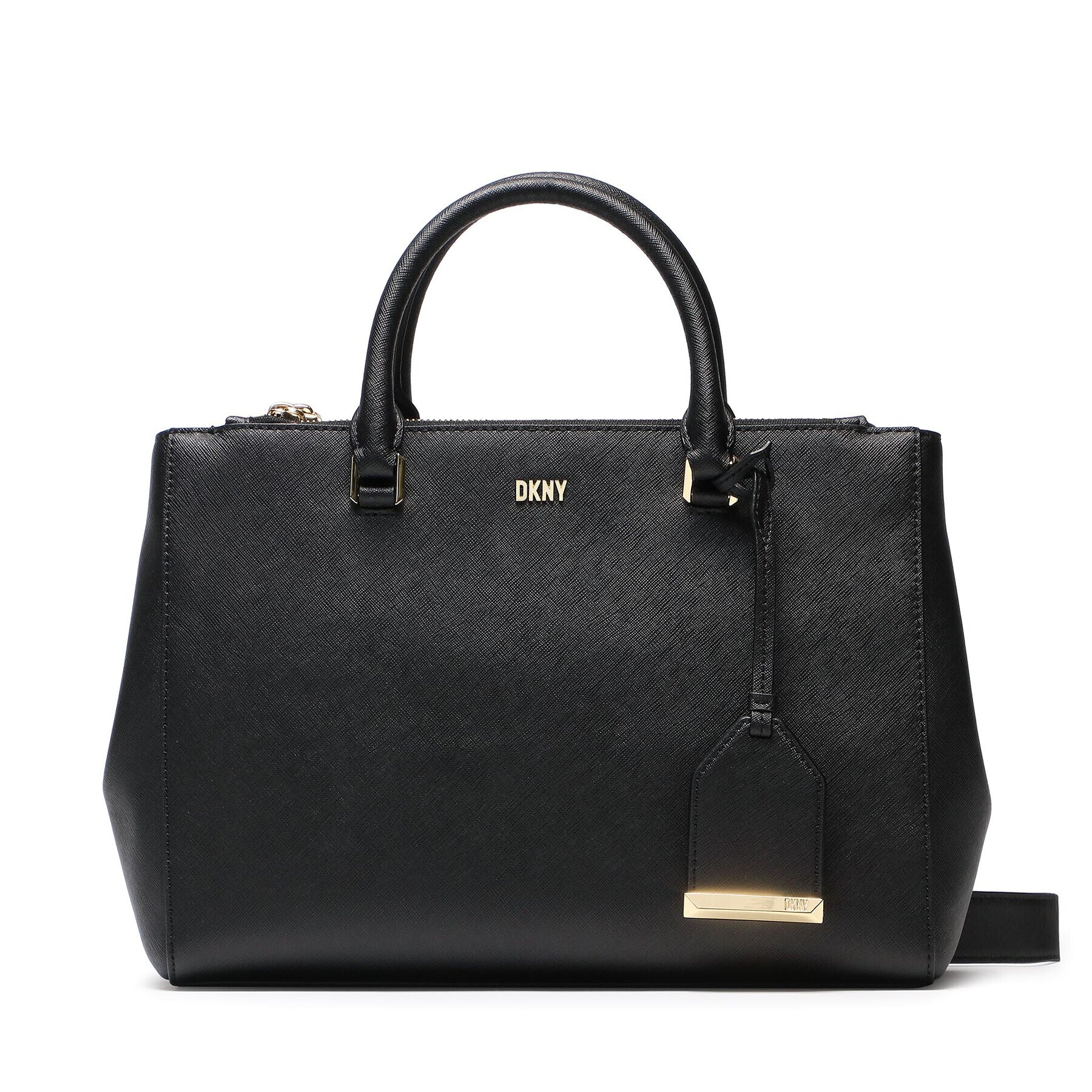 DKNY Táska Belle Satchel R33D1Y78 Fekete - Pepit.hu