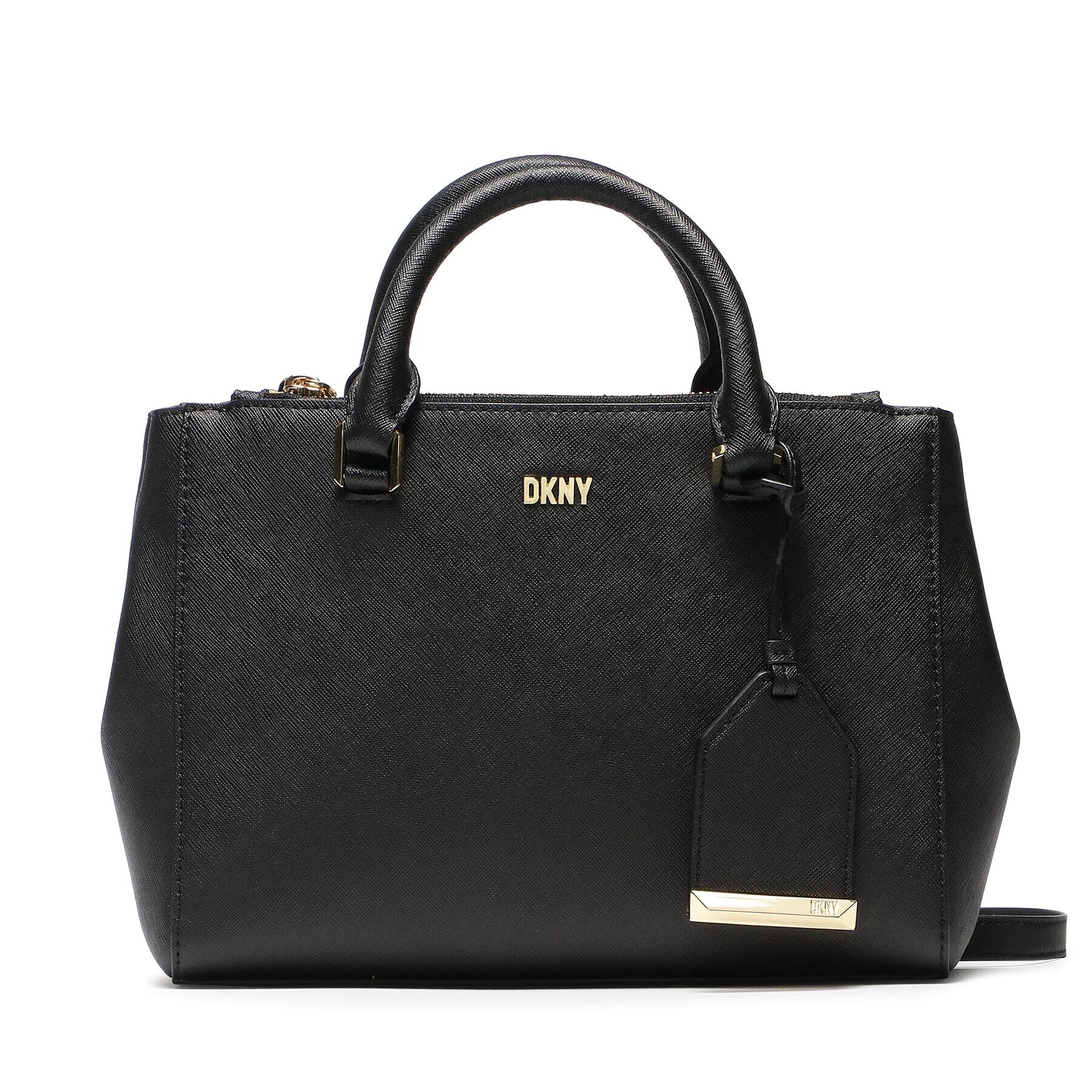 DKNY Táska Belle Sm Satchel R33D1Y77 Fekete - Pepit.hu