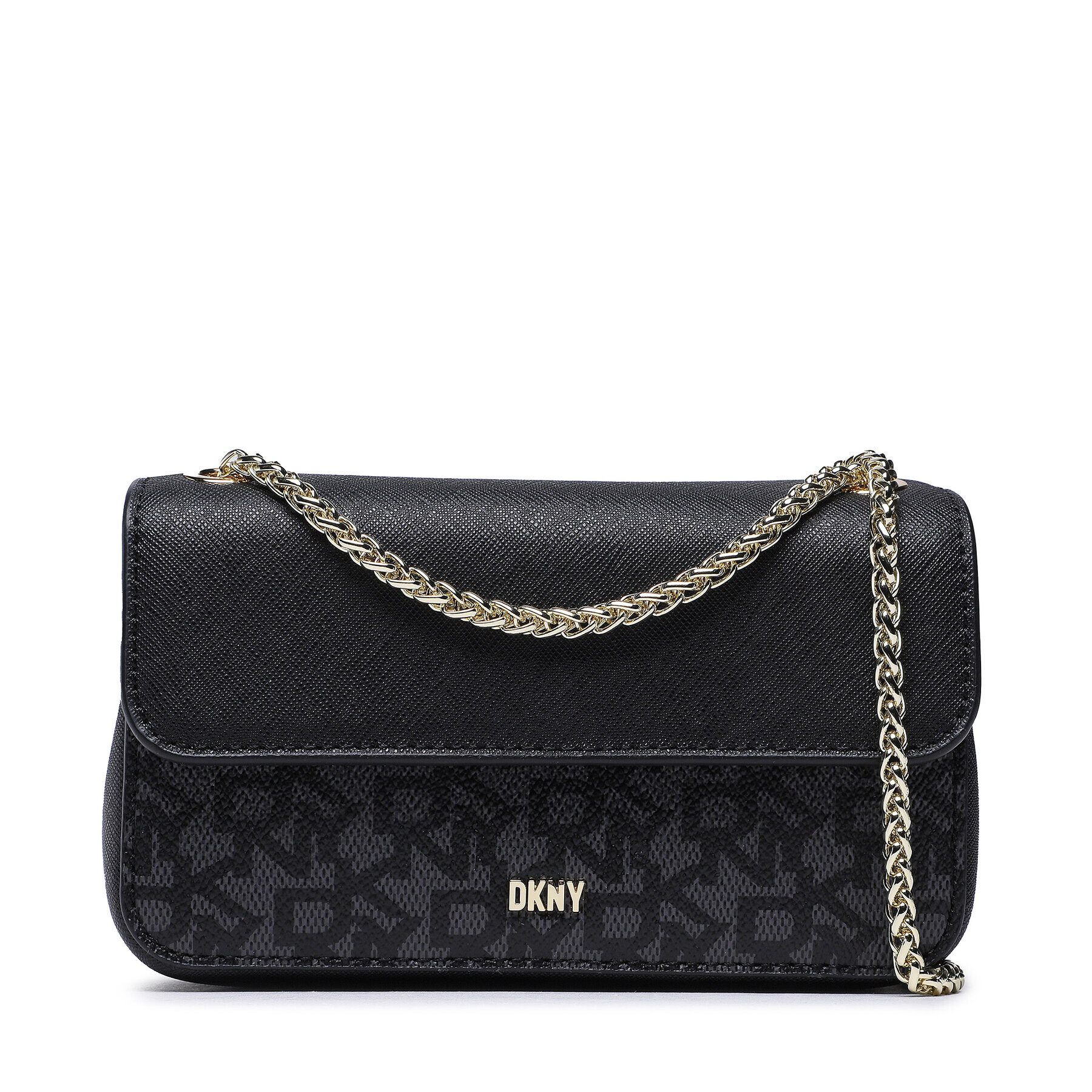 DKNY Táska Minnie Shoulder Bag R233JT72 Fekete - Pepit.hu