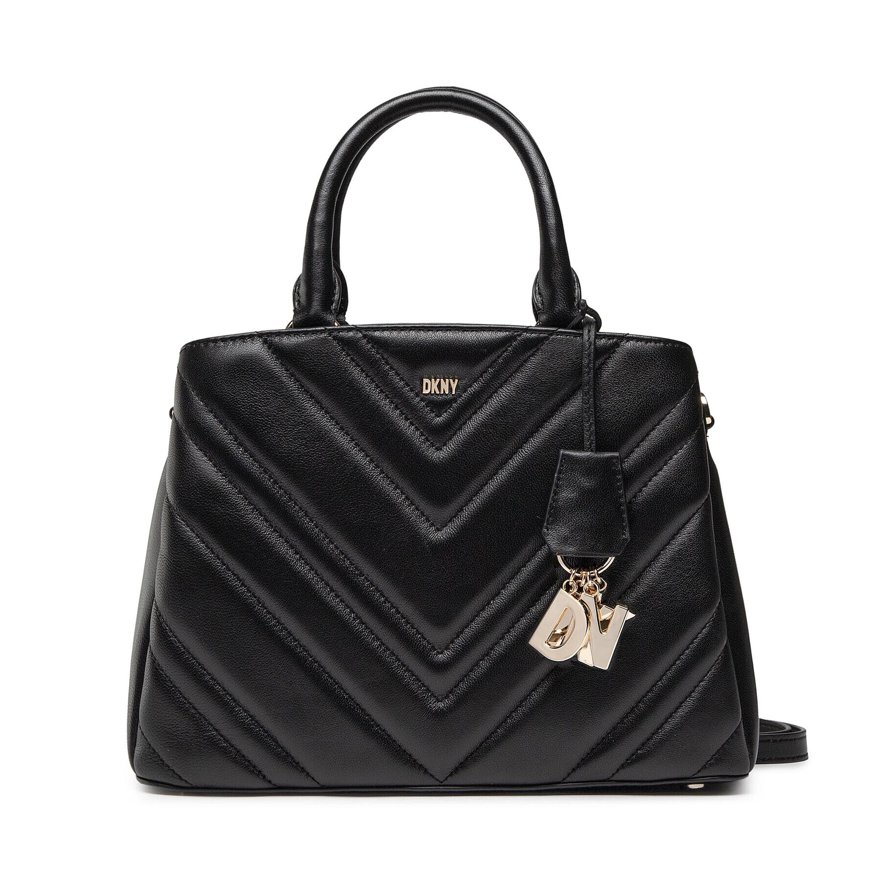 DKNY Táska Paige Md Satchel R22DB327 Fekete - Pepit.hu