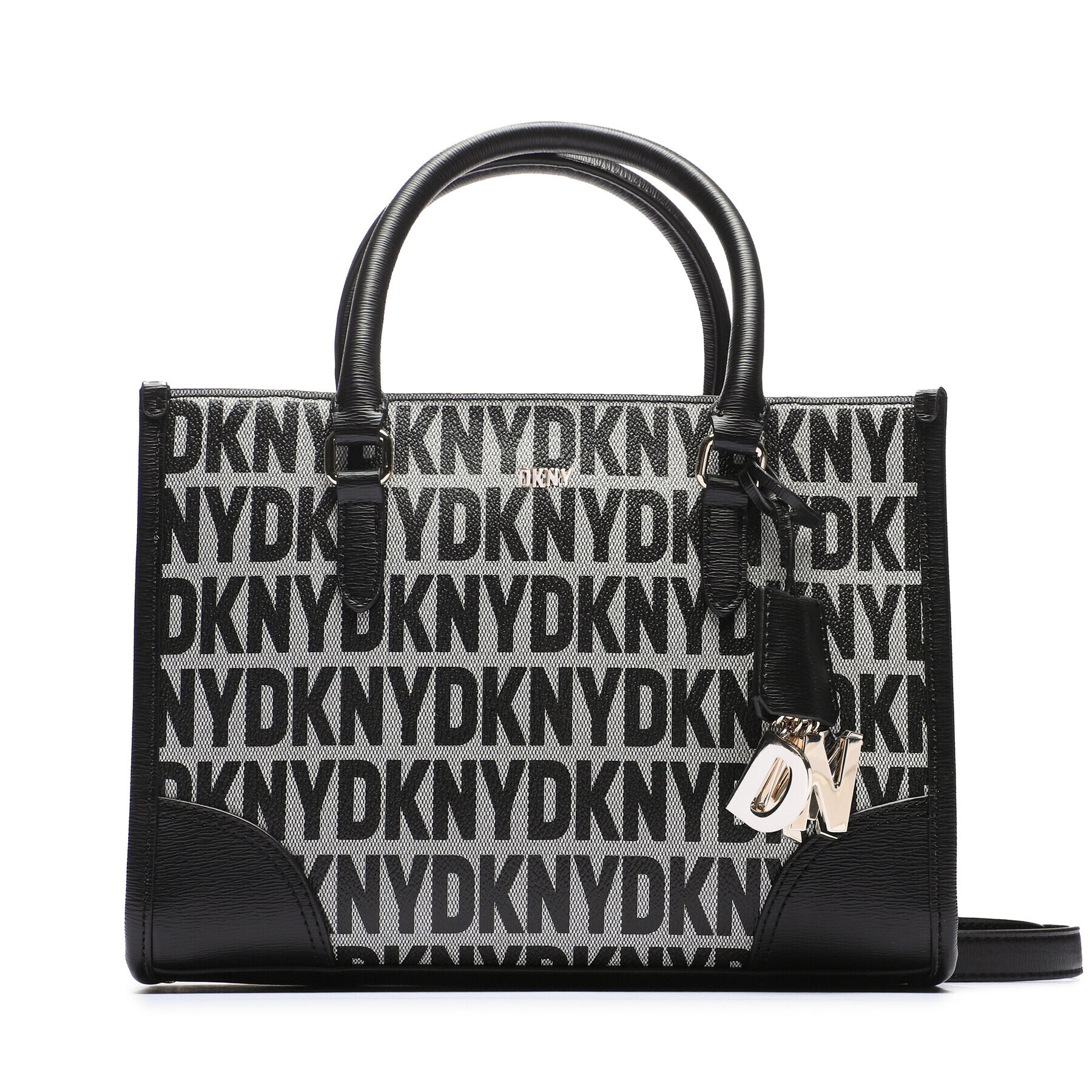 DKNY Táska Perri Box Satchel R33DYY94 Fekete - Pepit.hu