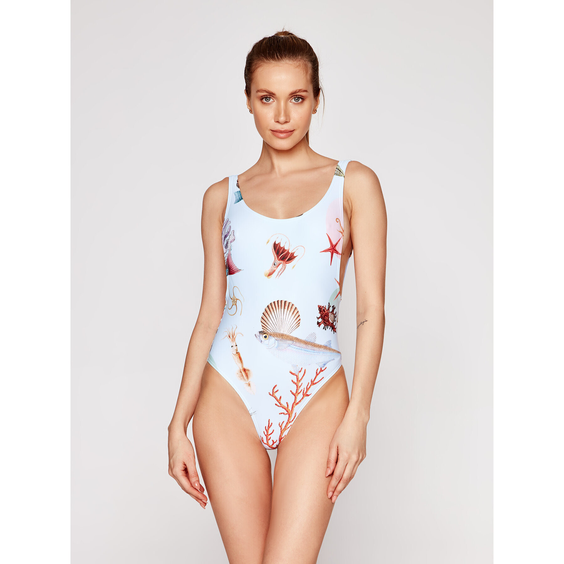 Drivemebikini Női fürdőruha Candice Sealife 2020-DRV-031_AB Kék - Pepit.hu