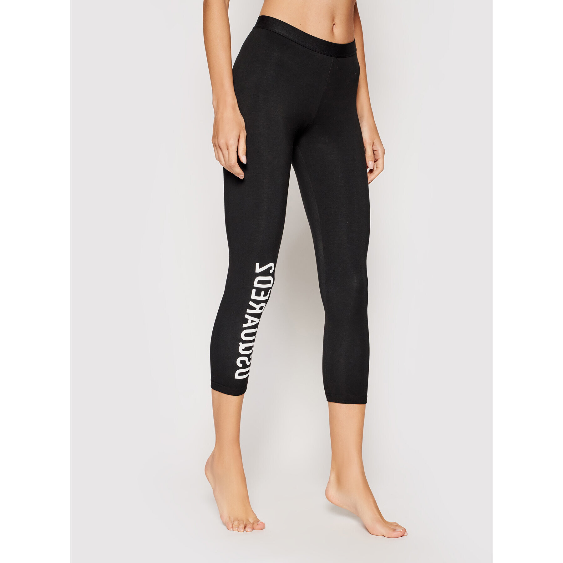 Dsquared2 Leggings D8N473540.01012 Fekete Slim Fit - Pepit.hu