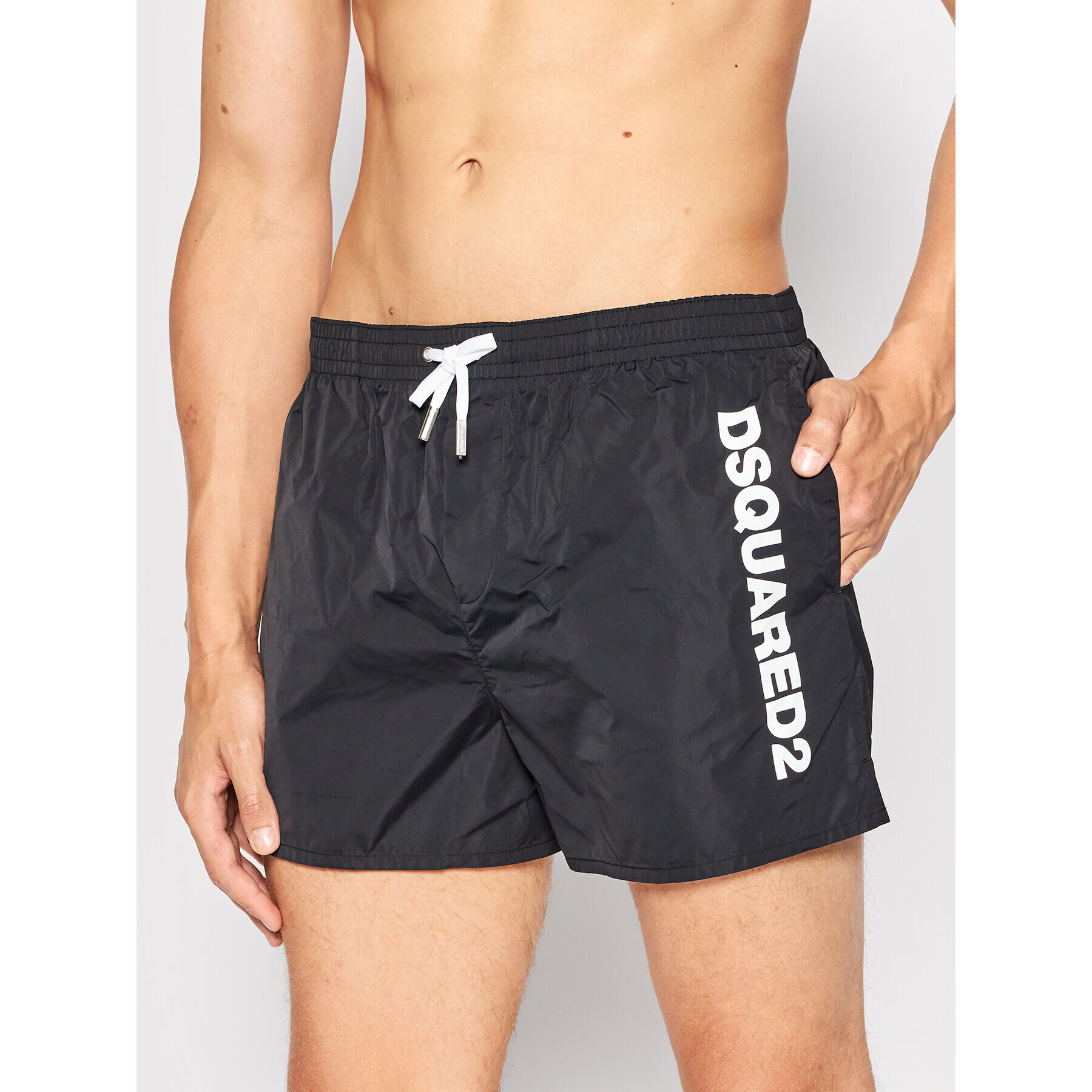 Dsquared2 Underwear Úszónadrág D7B644260.01050 Fekete Regular Fit - Pepit.hu