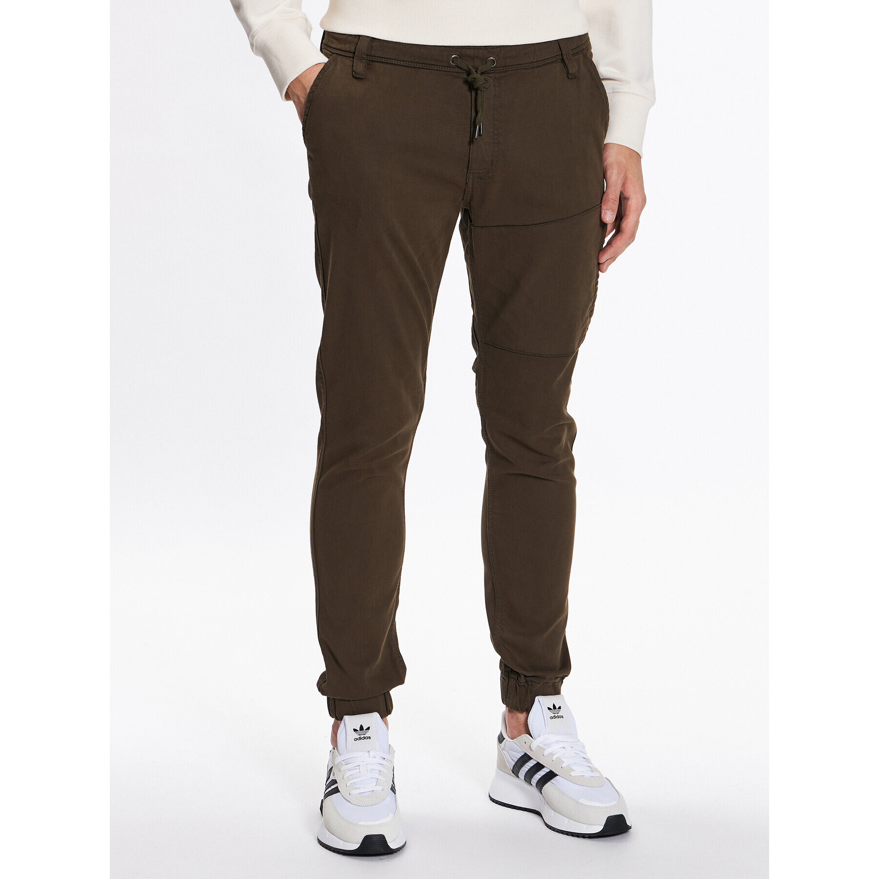 Duer Joggers No Sweat MJNR1100 Zöld Relaxed Fit - Pepit.hu