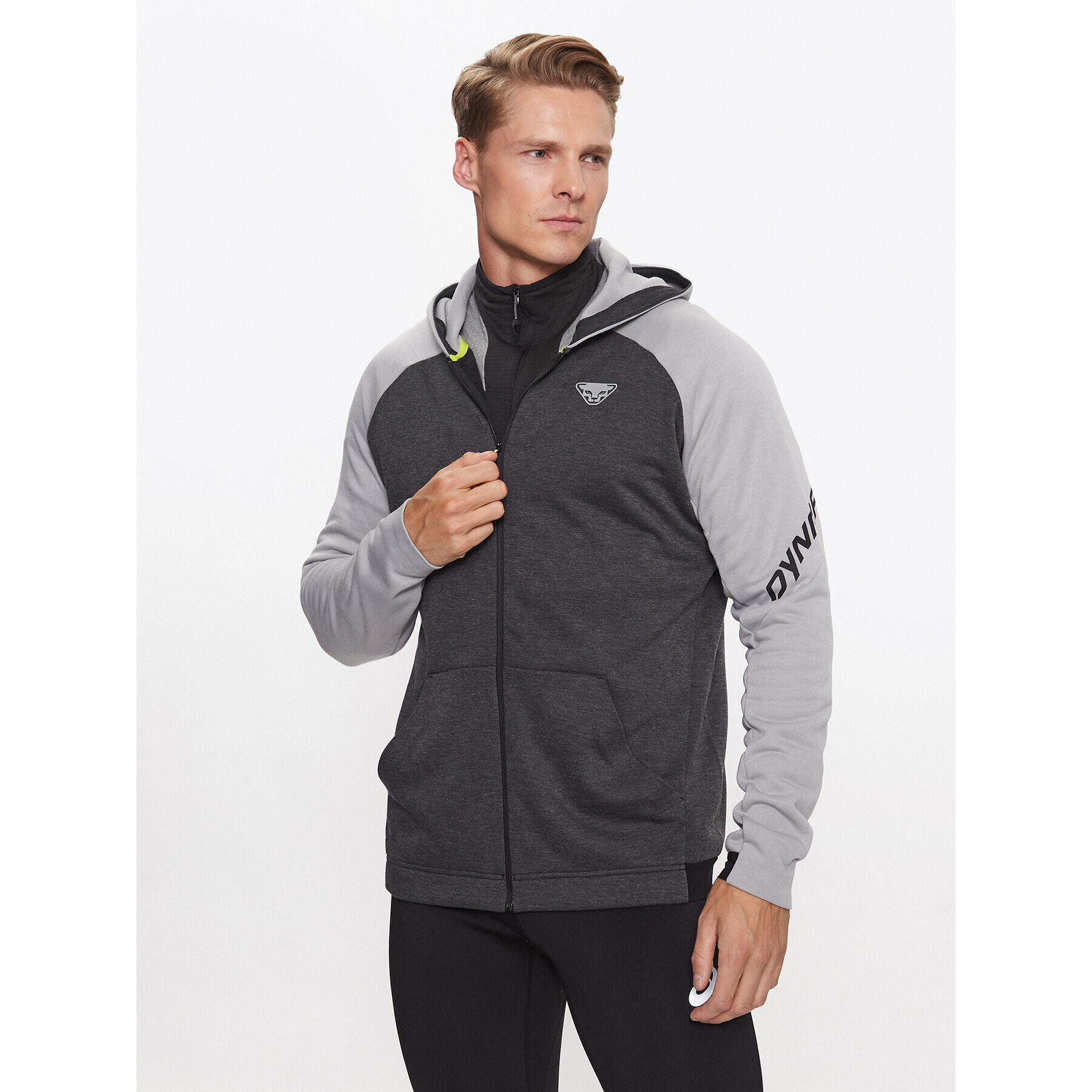 Dynafit Pulóver 24/7 Ptc Zip Hoody M 71506 Szürke Regular Fit - Pepit.hu